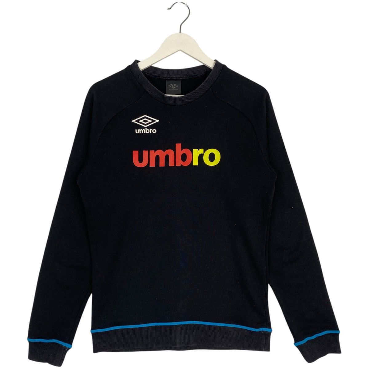 Umbro × Vintage Vintage Umbro Crewneck Sweatshirt Black Size M Size US M / EU 48-50 / 2 - 1 Thumbnail