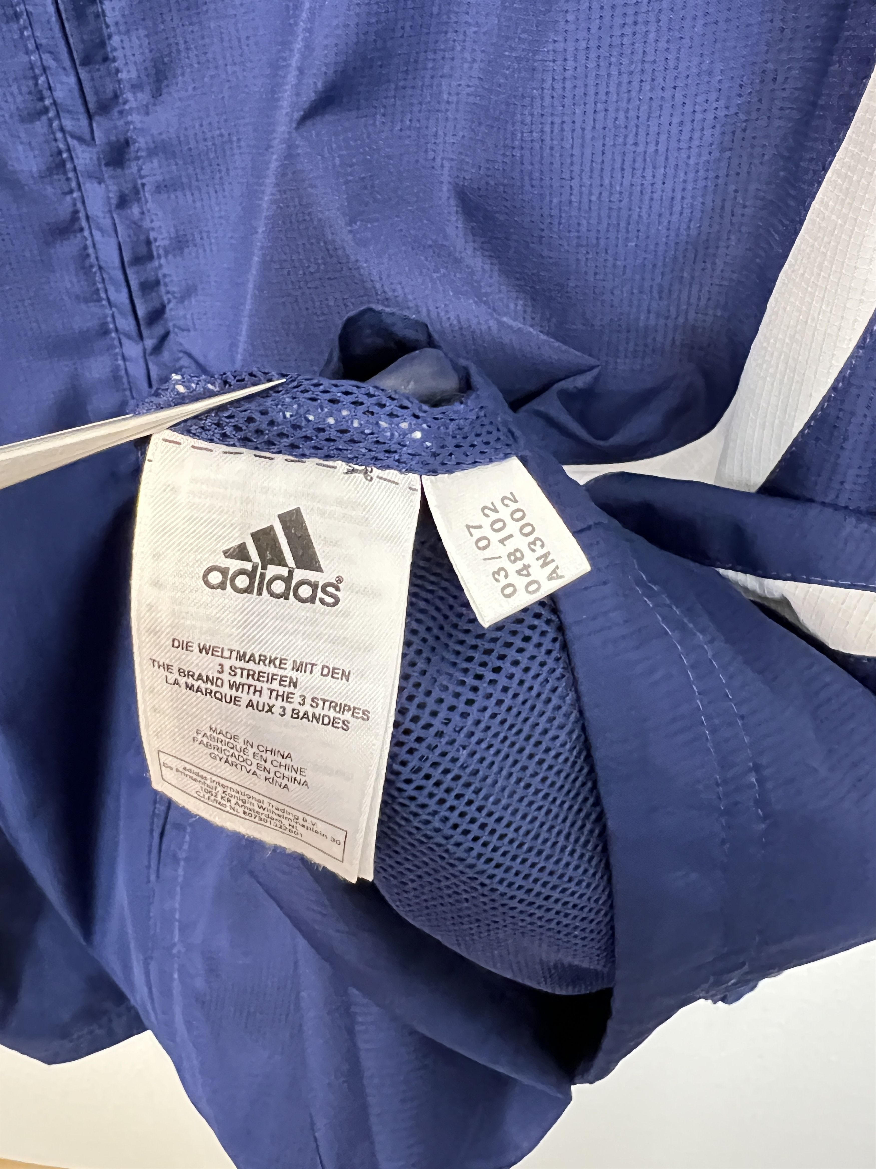 Adidas Vintage Finland Football Jacket Soccer Hooded Track Top Size US XL / EU 56 / 4 - 8 Thumbnail