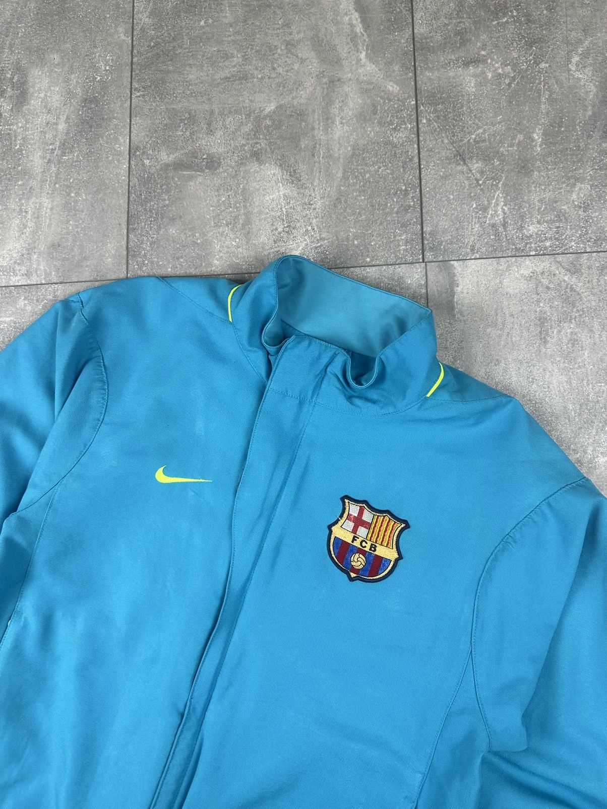 Nike Nike Barcelona Fc 2006/07 Training Soccer Track-Top Jacket Size US S / EU 44-46 / 1 - 4 Thumbnail