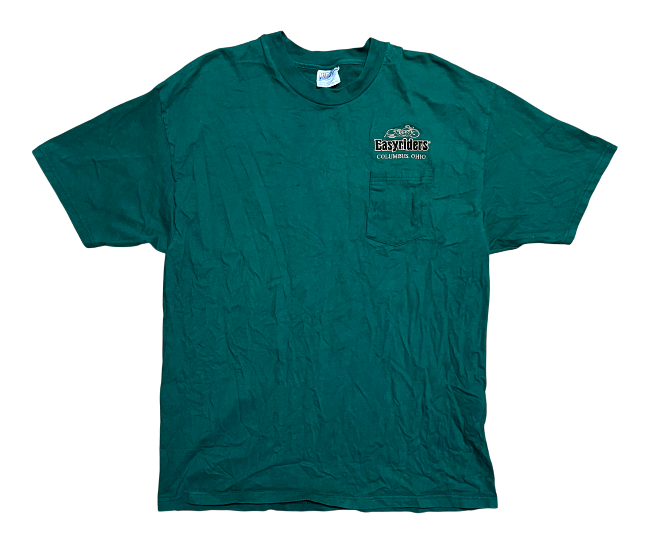 Hanes Easyriders Motorcycles Columbus Hanes Beefy Vintage T-Shirt Size US XXL / EU 58 / 5 - 1 Thumbnail