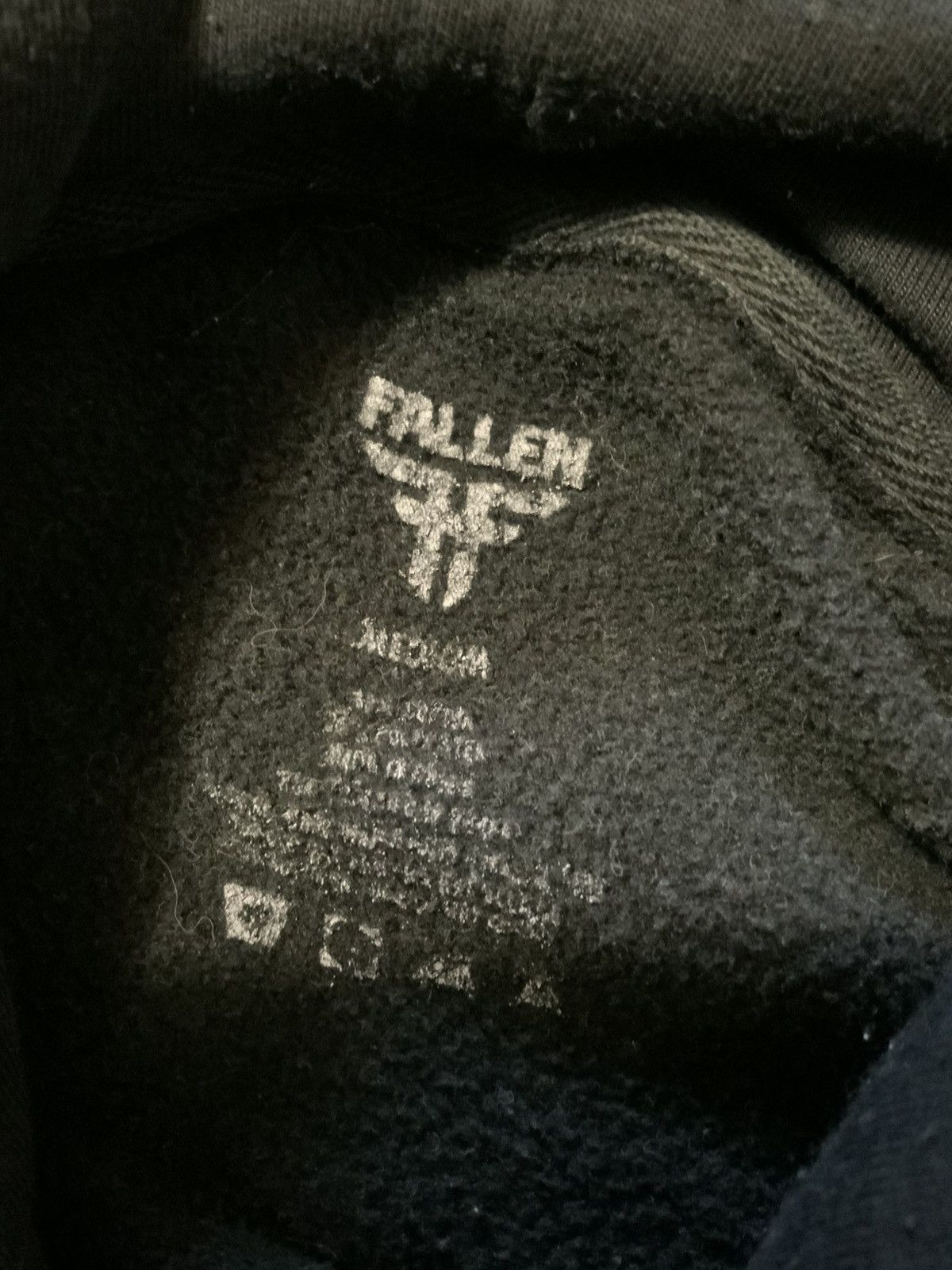 Fallen Y2K Fallen Skateboards Thunderbird Black Pullover Hoodie Size US M / EU 48-50 / 2 - 5 Thumbnail