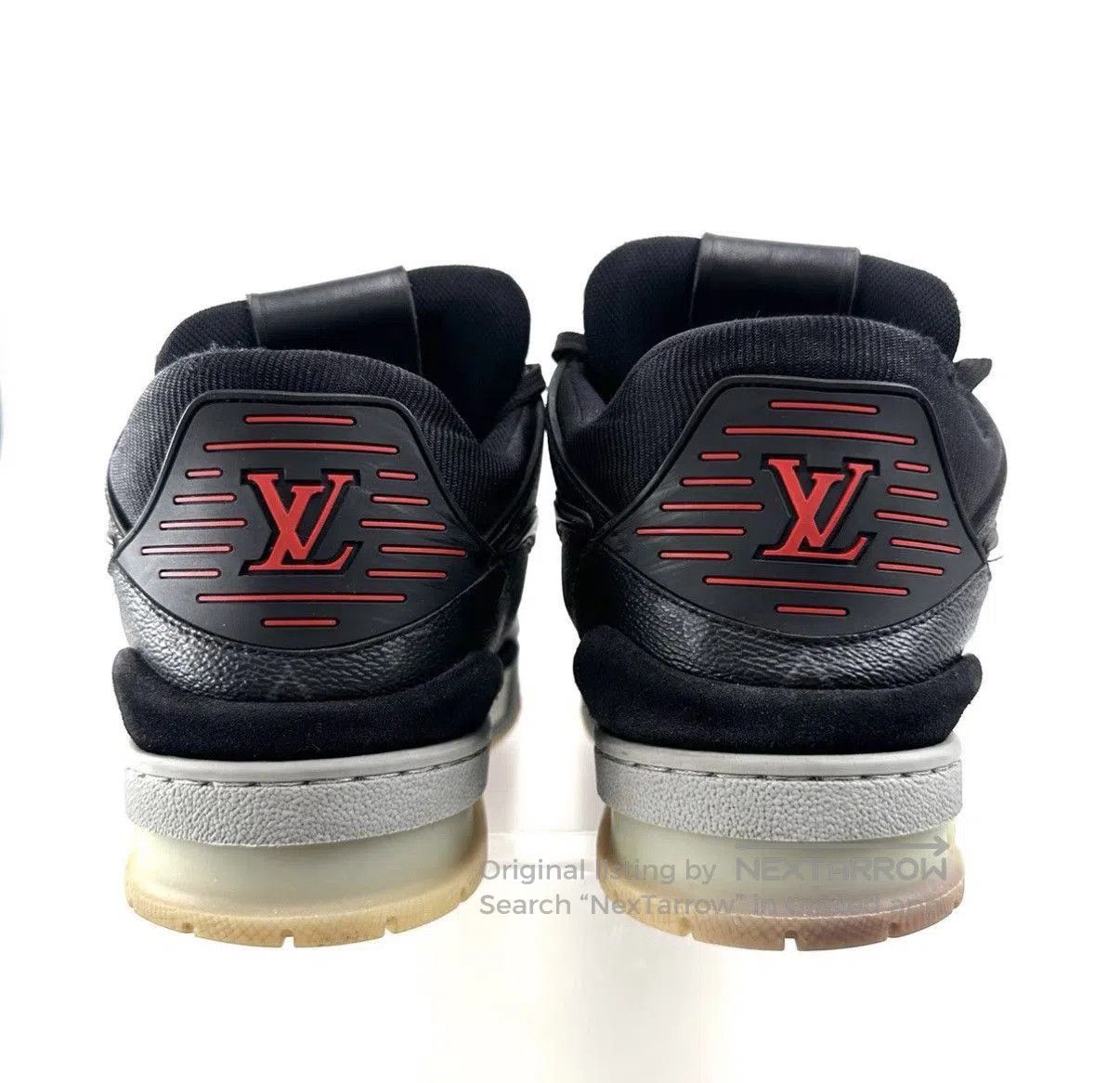 Louis Vuitton Black Hitop Sneakers Size 8.5. Size US 8.5 / EU 41-42 - 3 Thumbnail