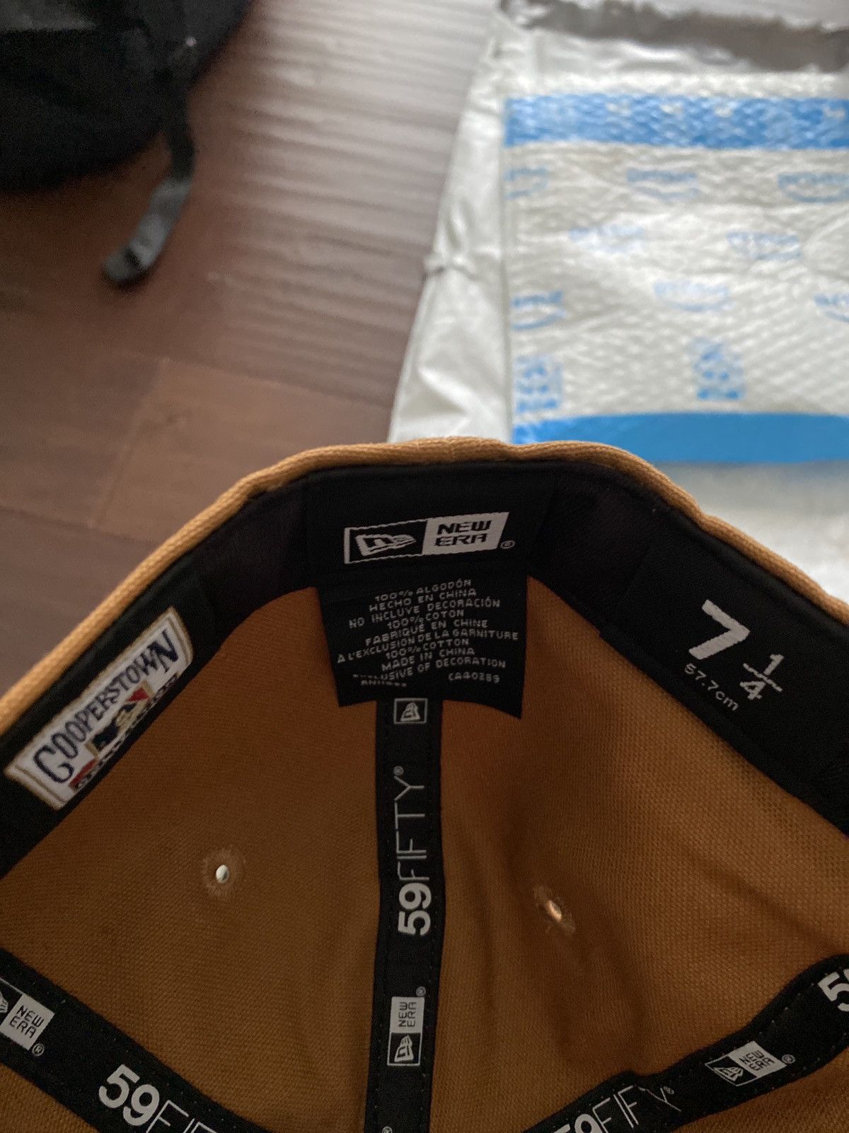 Hat Club × New Era Hat Club Yankees New Era Brown 7 1/4 Fitted - BRAND NEW Size ONE SIZE - 4 Thumbnail