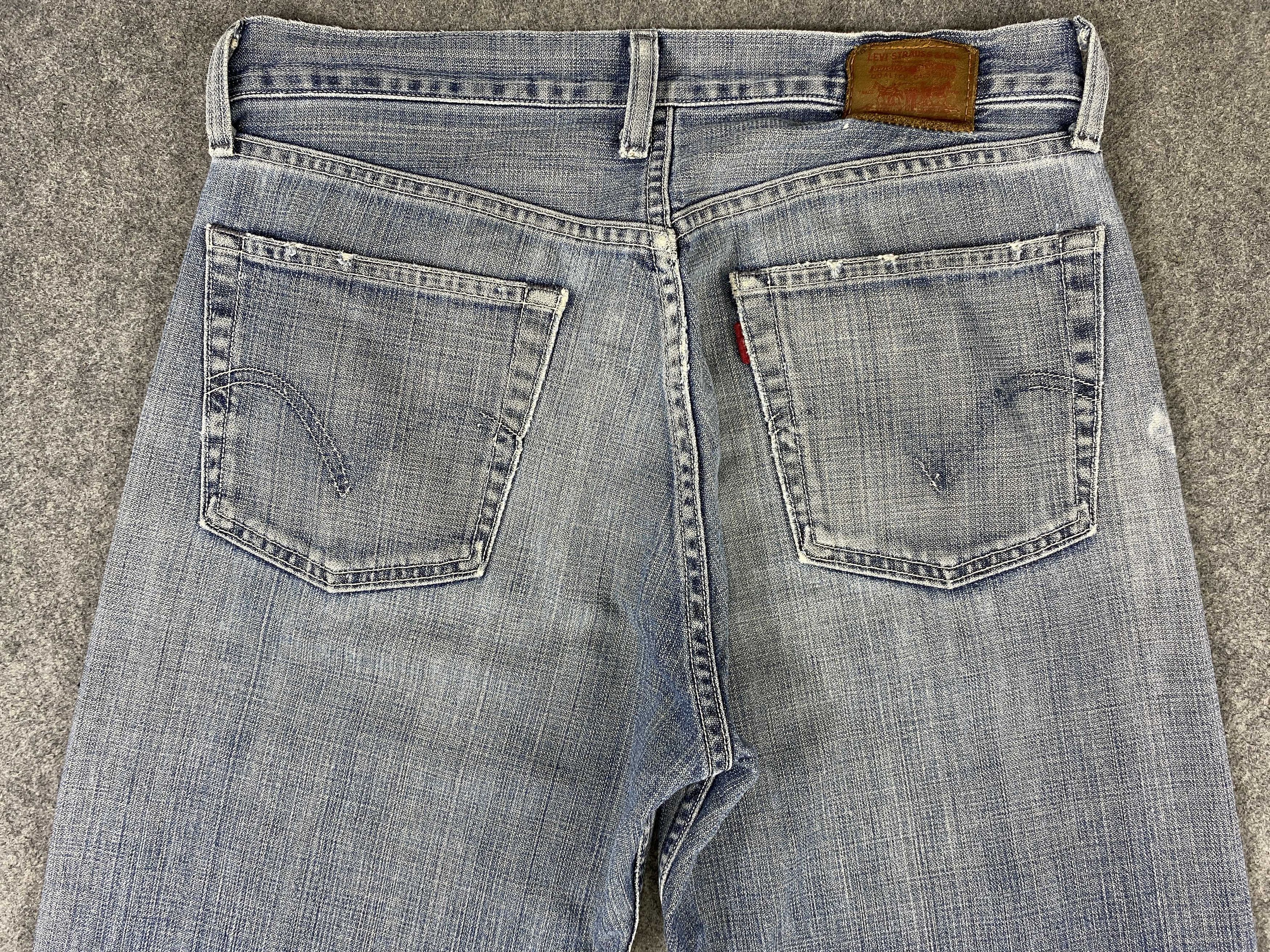 Japanese Brand Faded Blue Vintage Levi's 503 31x32.5 Denim -JN2154 Size US 31 - 4 Thumbnail