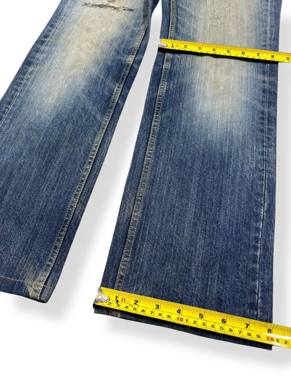 Studio D'Artisan Vintage Studio D’Artisan Studded Distressed Punk Jeans Size US 32 / EU 48 - 17 Thumbnail