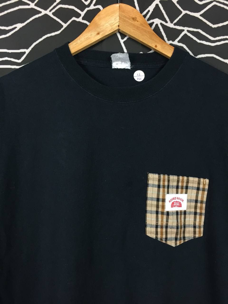 Vintage Round House Workwear Brand Checked Pocket Tee Size US XL / EU 56 / 4 - 3 Thumbnail