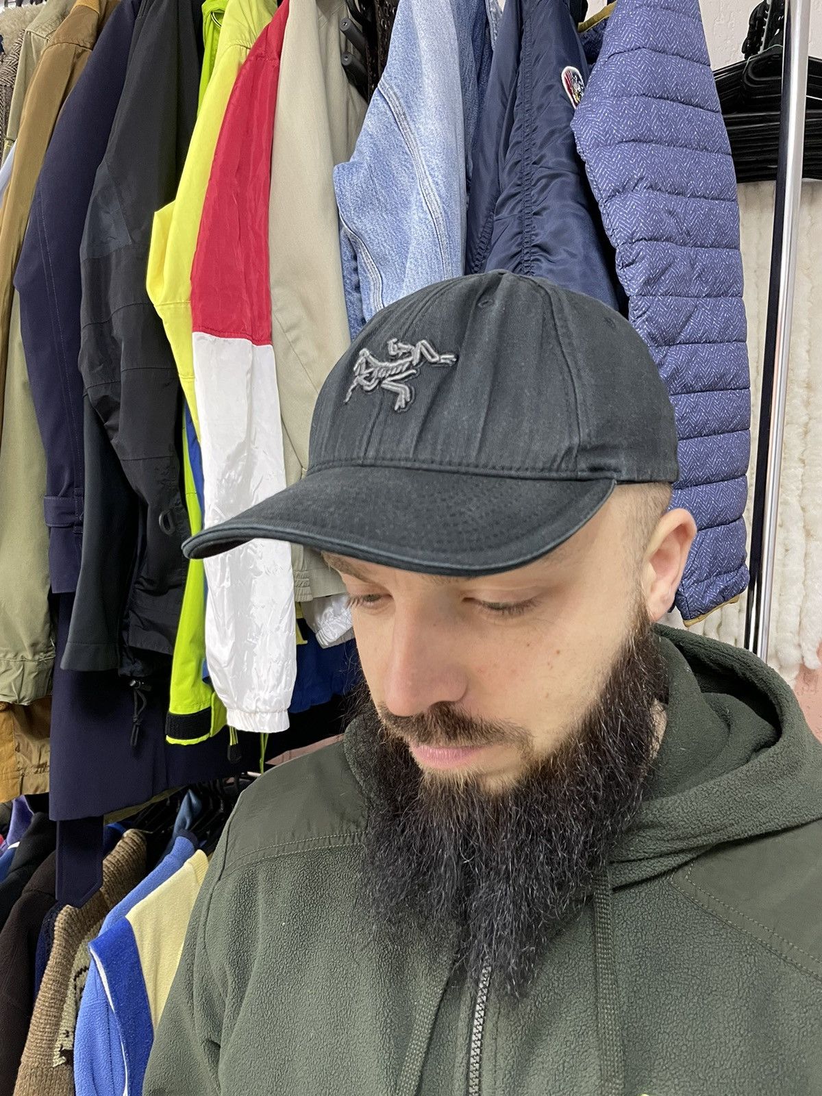 Arc'teryx × Vintage Vintage Arc’teryx Logo Cap Snapback Gorpcore Size ONE SIZE - 1 Thumbnail
