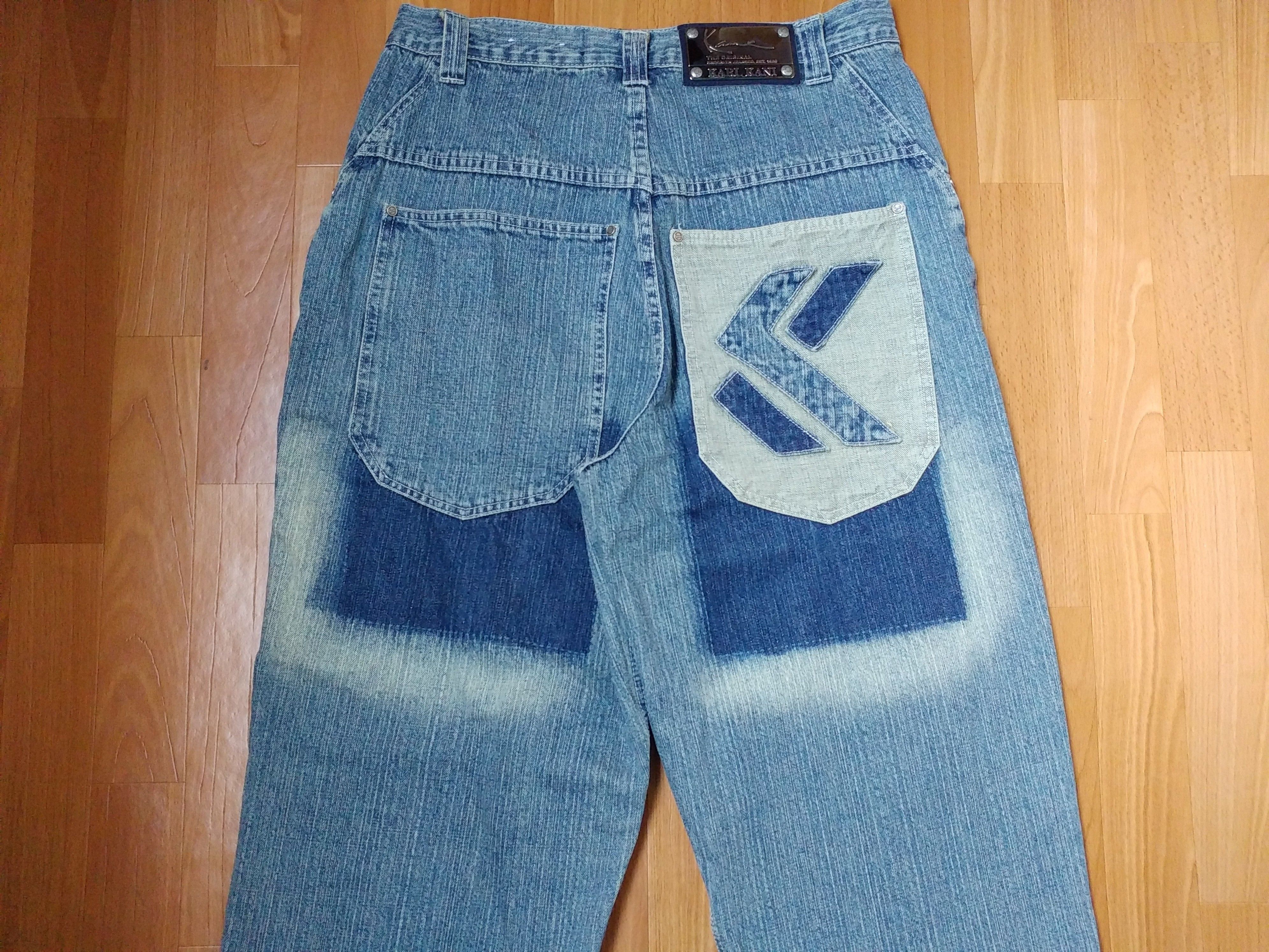 Karl Kani KARL KANI jeans, baggy, vintage Kani jeans, 90s hip hop W 32 Size US 32 / EU 48 - 3 Thumbnail