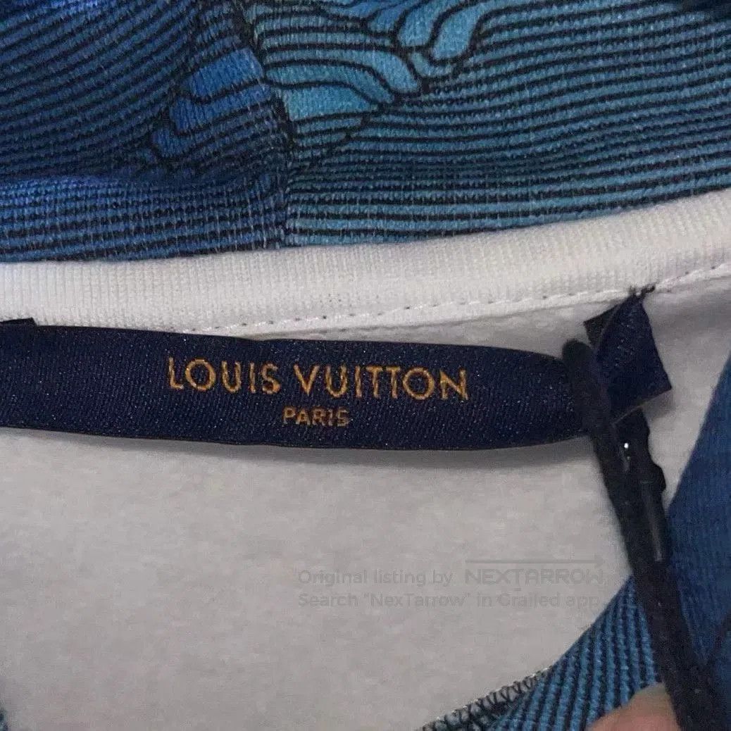 Louis Vuitton louis vuitton blue logo printed sweatshirt. Size US XL / EU 56 / 4 - 2 Thumbnail