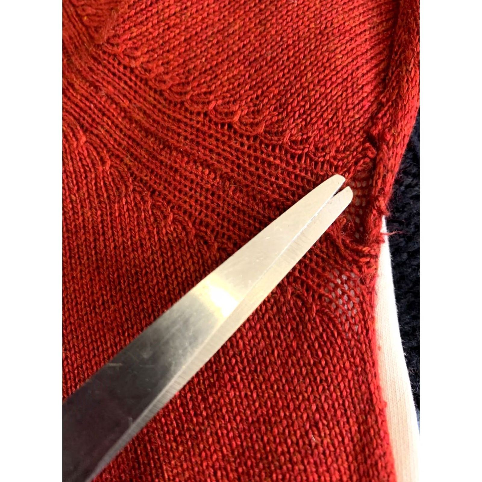Vintage Barisal Knit Polo Sweater Men’s XXL Red - Cashmere Silk Blend, Long Sleeve, Italian Barisal, Pre-owned, 2XL, Knit Polo Sweater Size US XXL / EU 58 / 5 - 6 Thumbnail