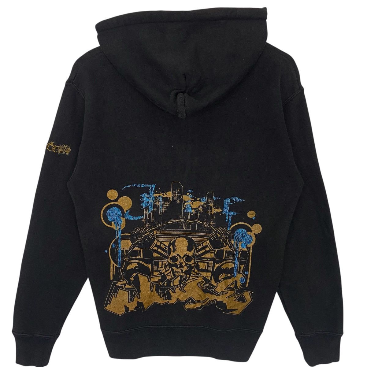 Other Vintage Juice Graffiti Hoodie Sweater Full Zip Black Size US S / EU 44-46 / 1 - 4 Thumbnail