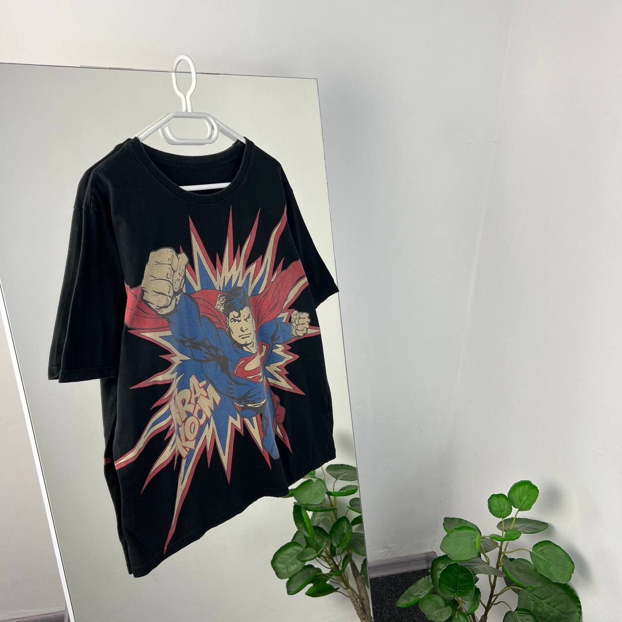 DC Comics Super Man Big Print Vintage T-Shirt Y2K Tee Size US XL / EU 56 / 4 - 1 Thumbnail