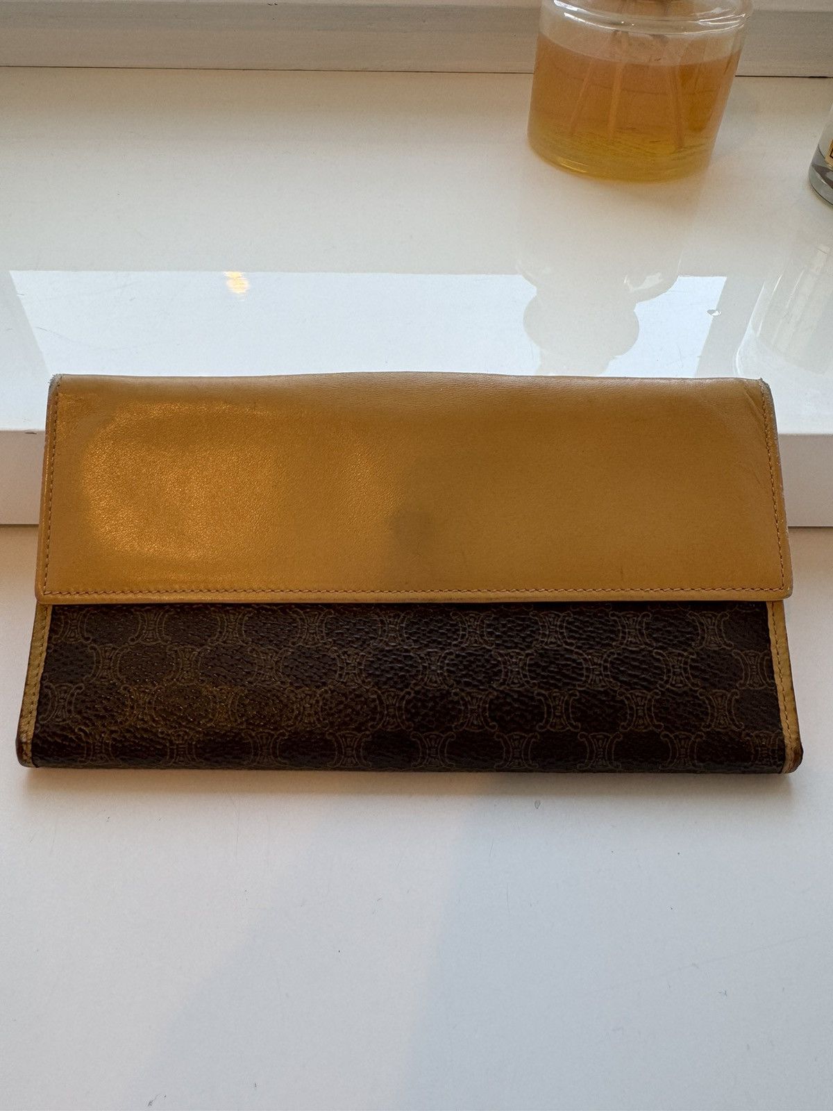 Celine × Vintage 💎 Celine Triumph Monogram Wallet Size ONE SIZE - 2 Thumbnail