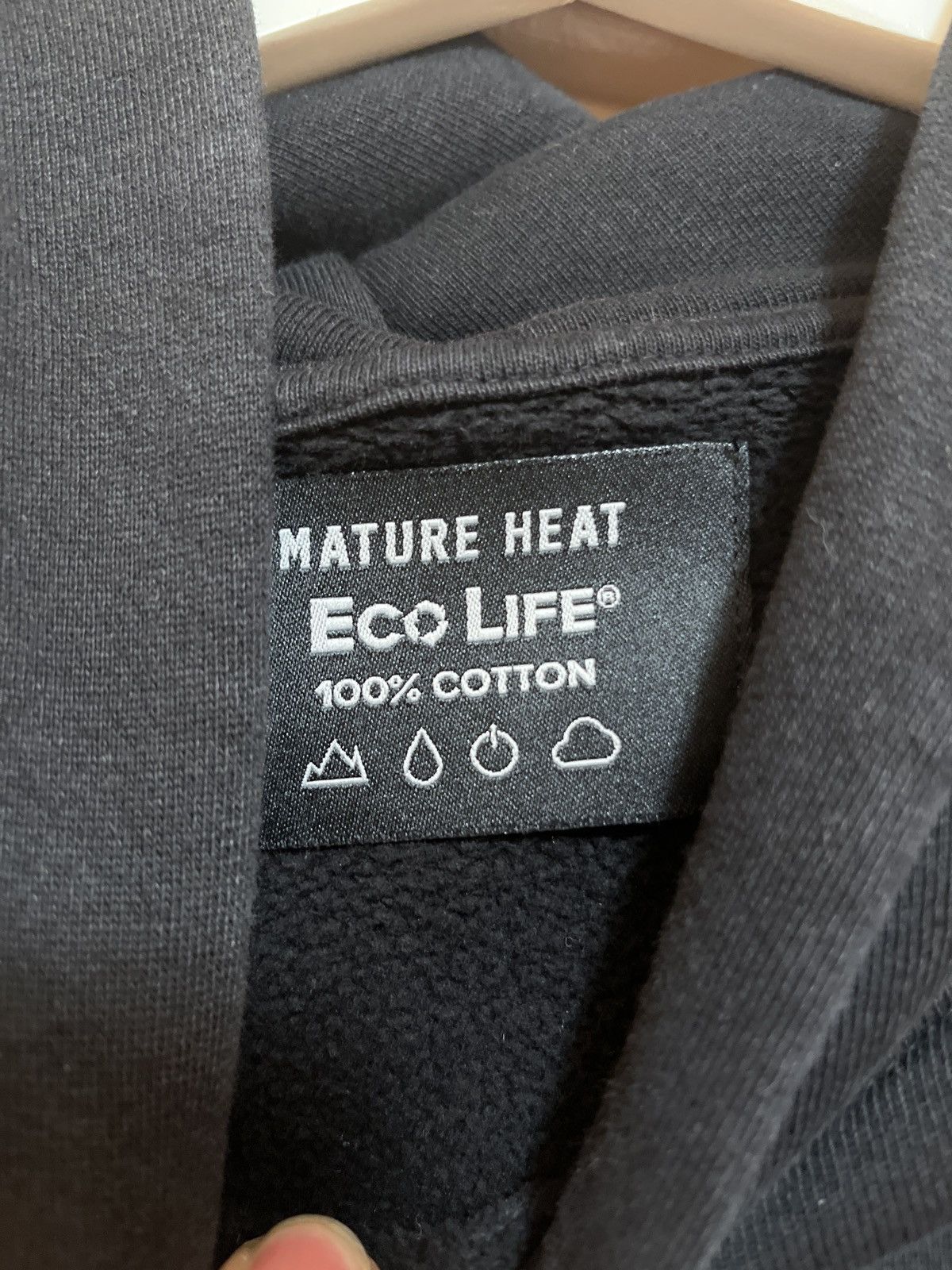 Vintage MATURE HEAT HOODIE Size US S / EU 44-46 / 1 - 1 Thumbnail