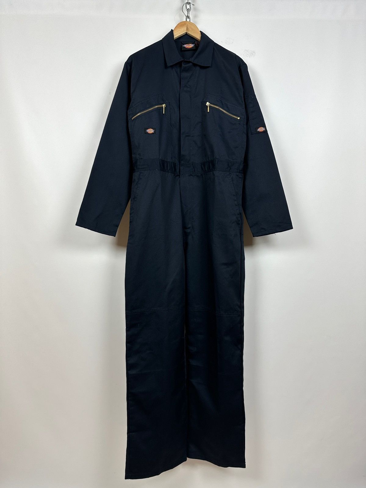 Dickies Vintage Dickies Navy Blue Coverall Overall Workers Jumpsuit Size US 32 / EU 48 - 7 Thumbnail