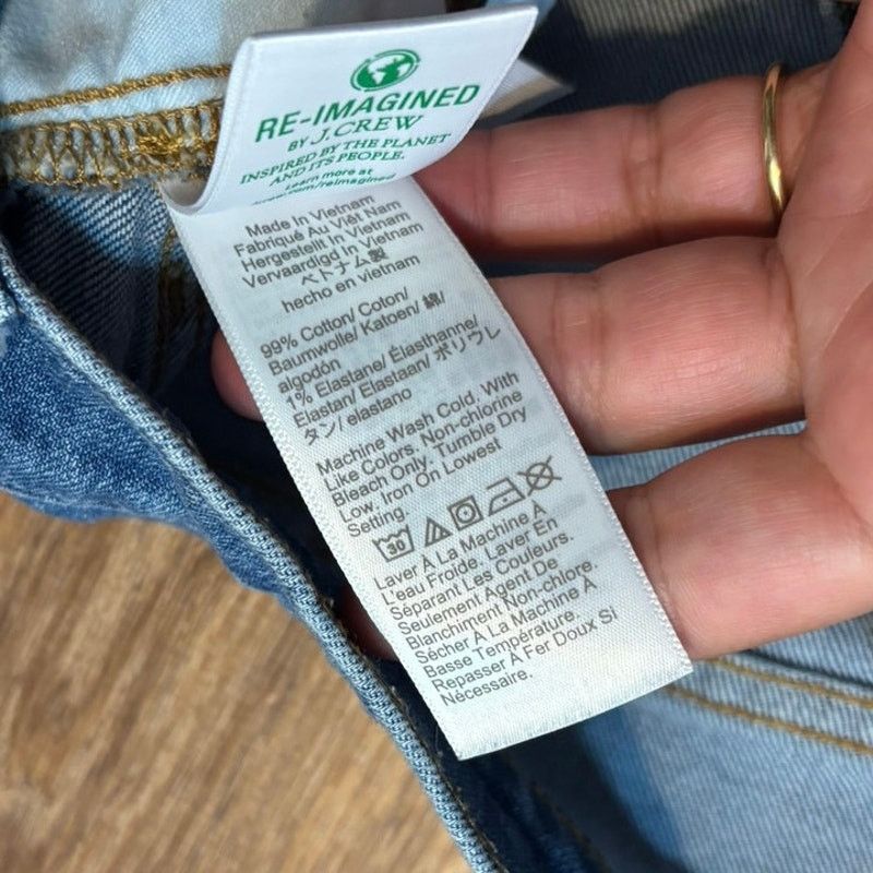 J.Crew NWT J.Crew Flare Crop Mid Rise Jean All Day Stretch Size 29 Size 29" - 6 Thumbnail