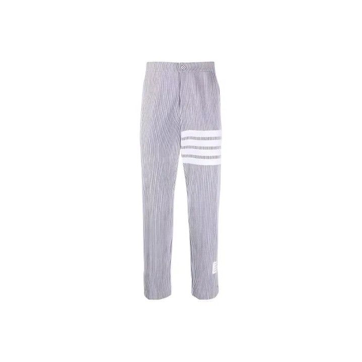 Thom Browne THOM BROWNE Striped Casual Pants for Men Size US 30 / EU 46 - 1 Thumbnail