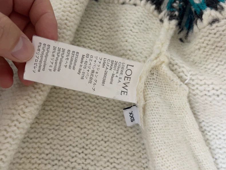 Loewe LOEWE woollen sweater Size XXS / US 00 / IT 34 - 7 Thumbnail