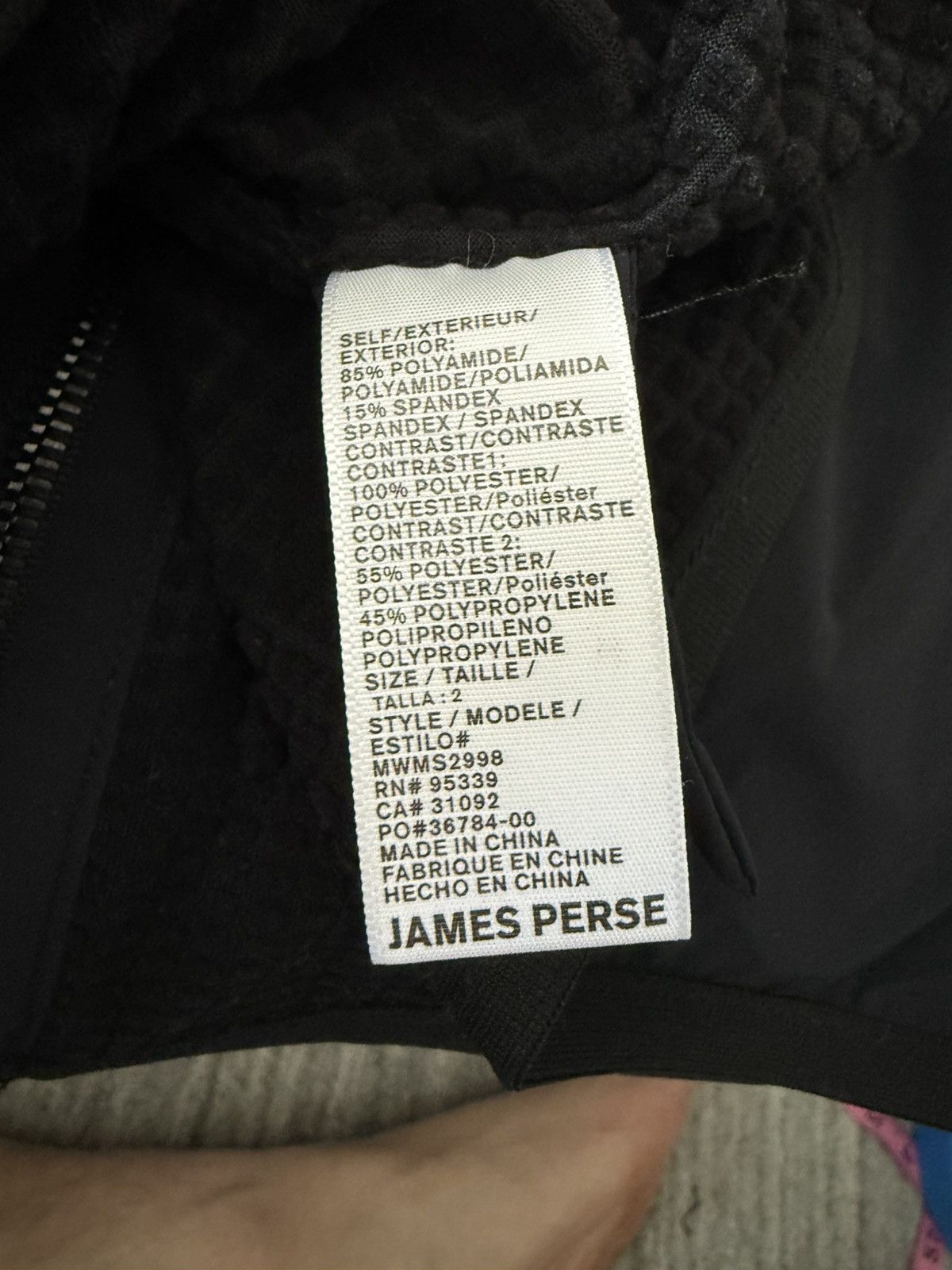 James Perse James Perse Y/Osemite Reversible Jacket — Black | Size 2 (M) Size US M / EU 48-50 / 2 - 6 Thumbnail