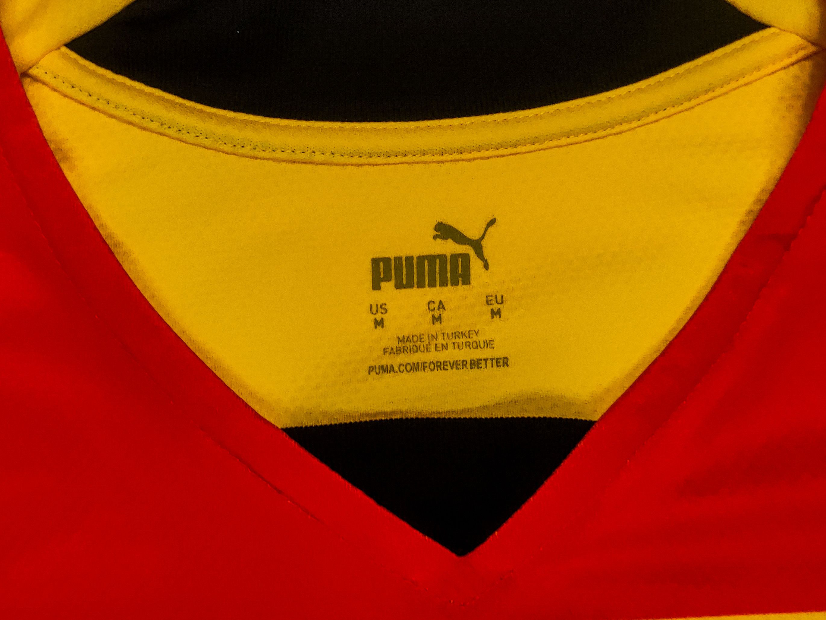 Puma Frankowski #29 RC Lens 2022 2023 Puma Home Shirt Kit Jersey Size US M / EU 48-50 / 2 - 3 Thumbnail