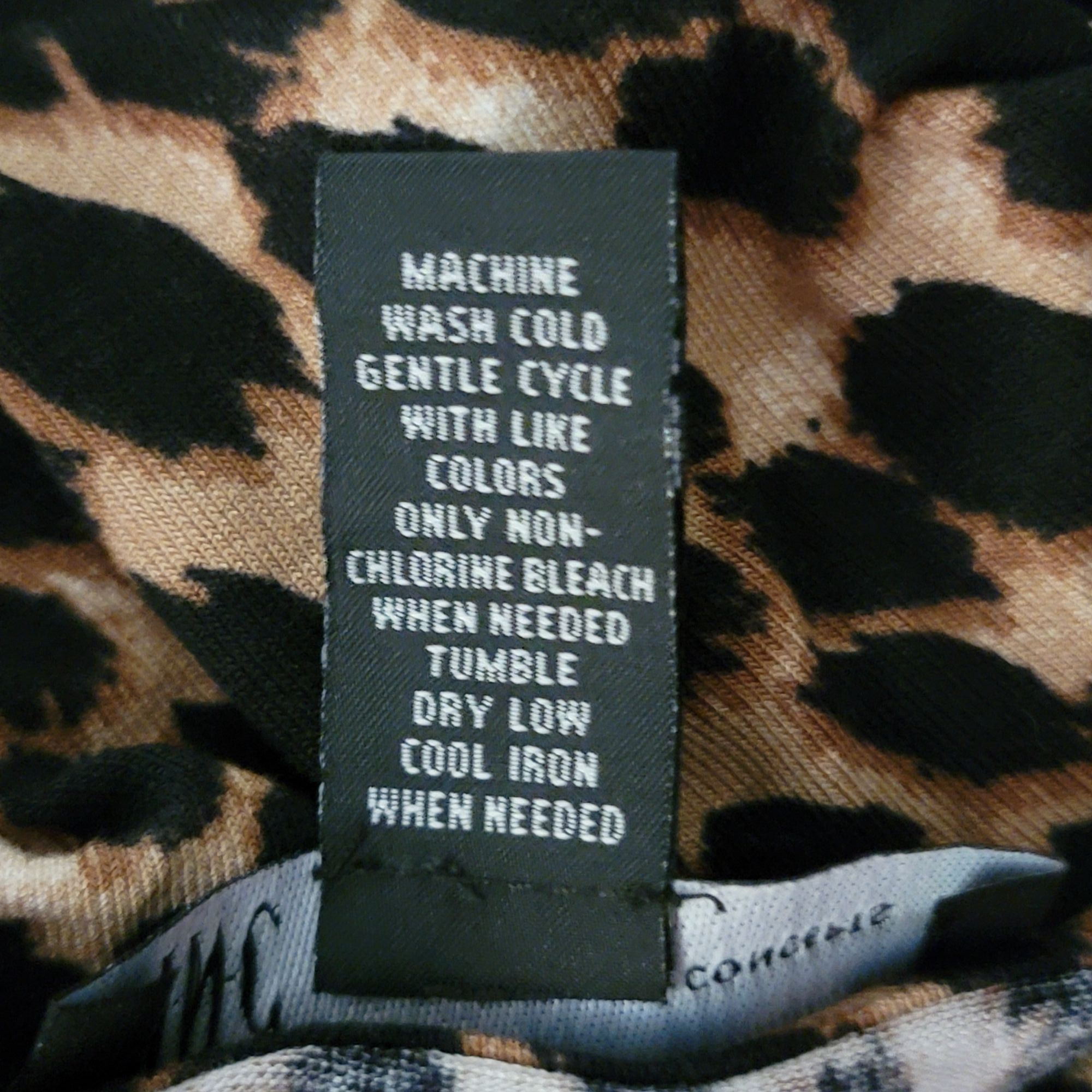 Other INC Animal Print Dress M Rayon & Spandex Womens Knee-Length Size M / US 6-8 / IT 42-44 - 4 Thumbnail