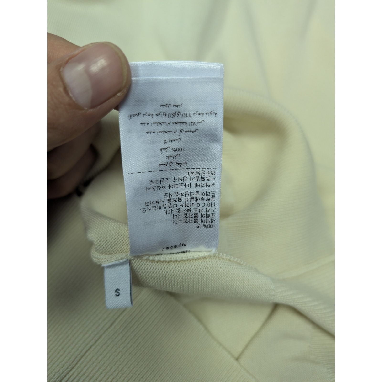 Bottega Veneta o1rshd1 Cashmere Mock-Neck Knit Sweater in Cream Size US S / EU 44-46 / 1 - 20 Thumbnail