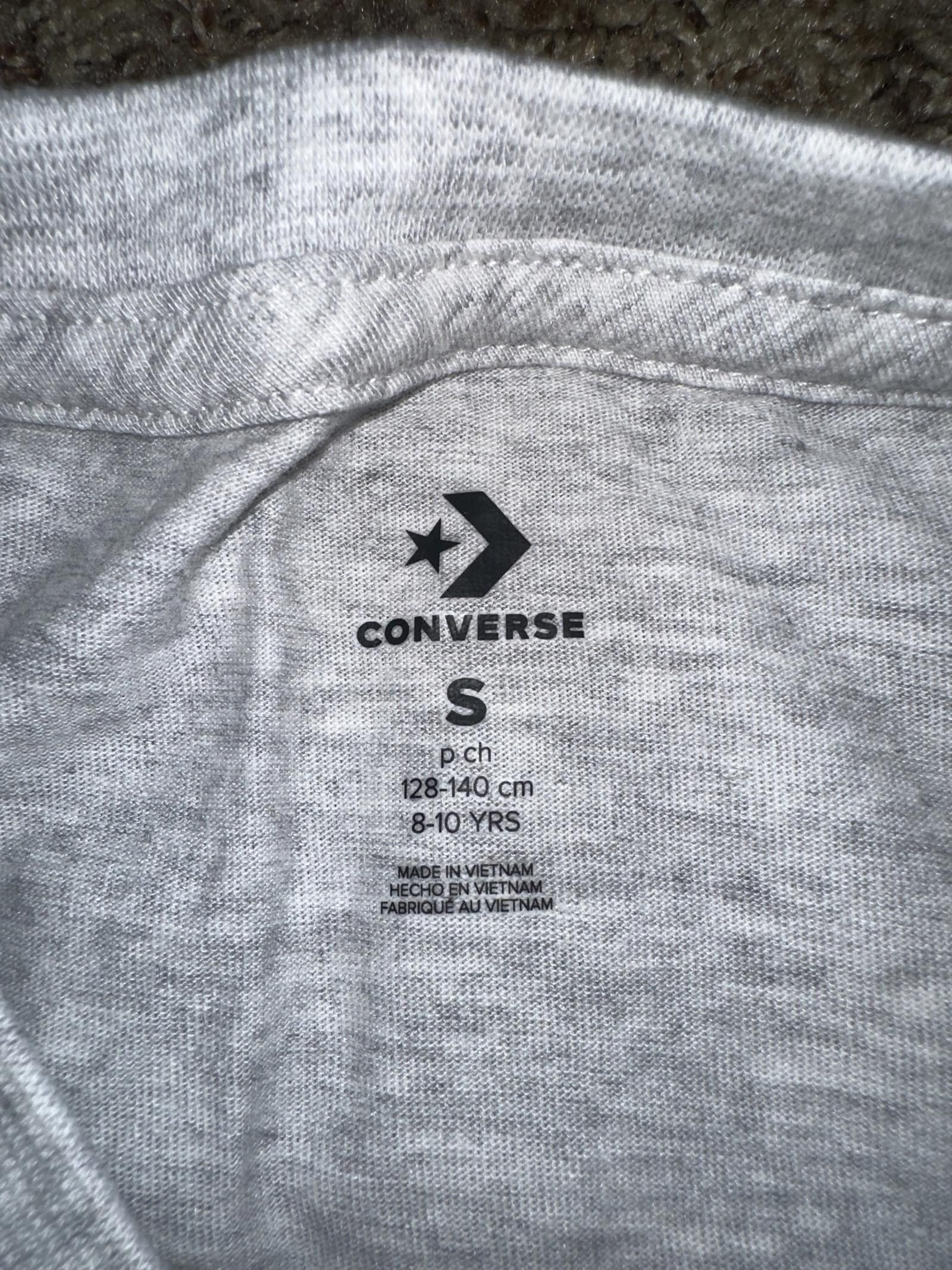 Converse Converse Big Kid (Girls) Leopard Chuck Patch Graphic T-Shirt Size S / US 4 / IT 40 - 3 Thumbnail