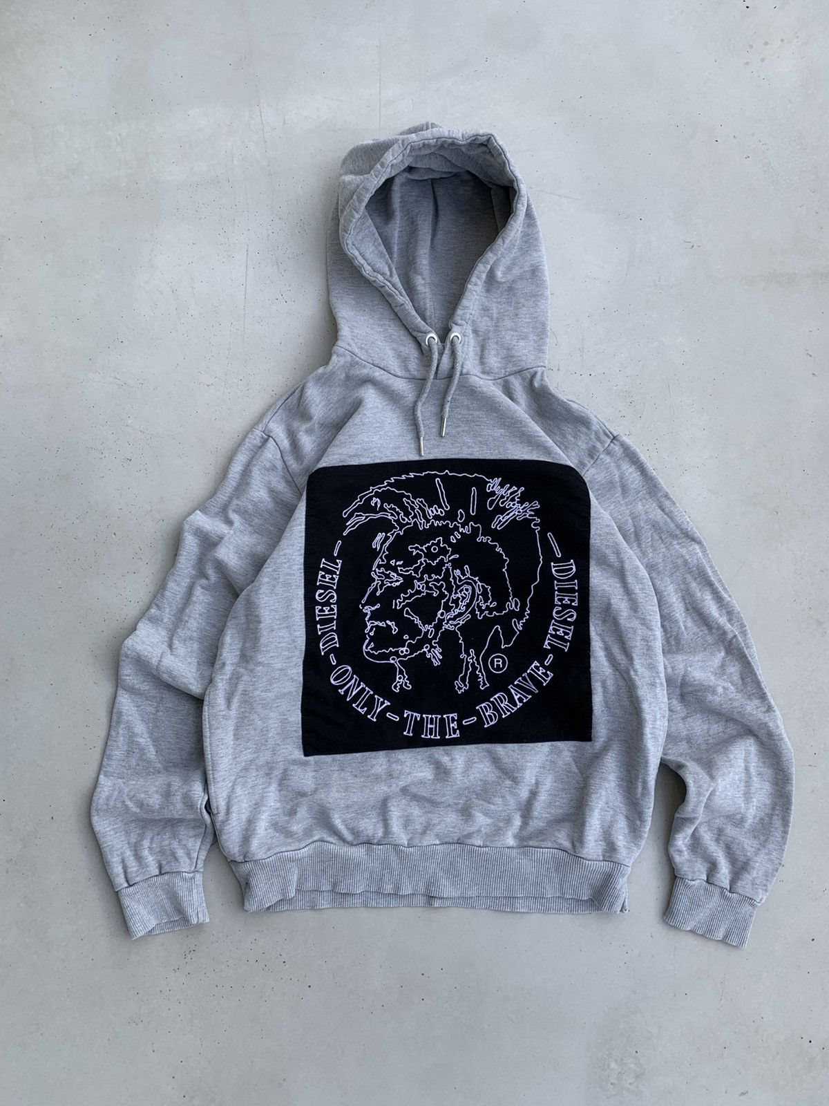 Diesel Diesel Hoodie Vintage Big Logo Avantgarde Style Sk8 Size US L / EU 52-54 / 3 - 1 Thumbnail