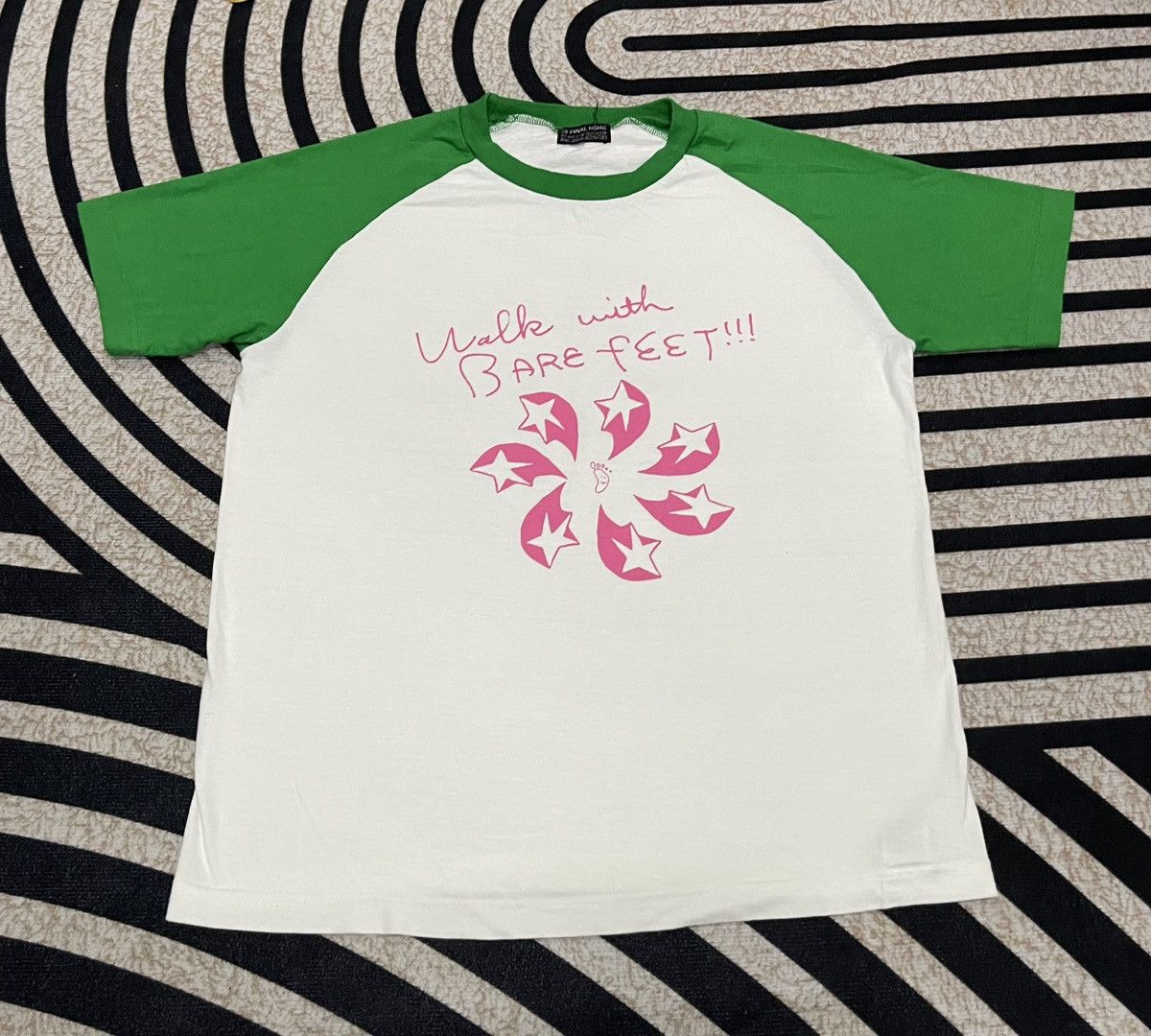 Final Home 2000s ISSEY MIYAKE FINAL HOME “WALK WITH BARE FEET” T SHIRT Size US S / EU 44-46 / 1 - 5 Thumbnail