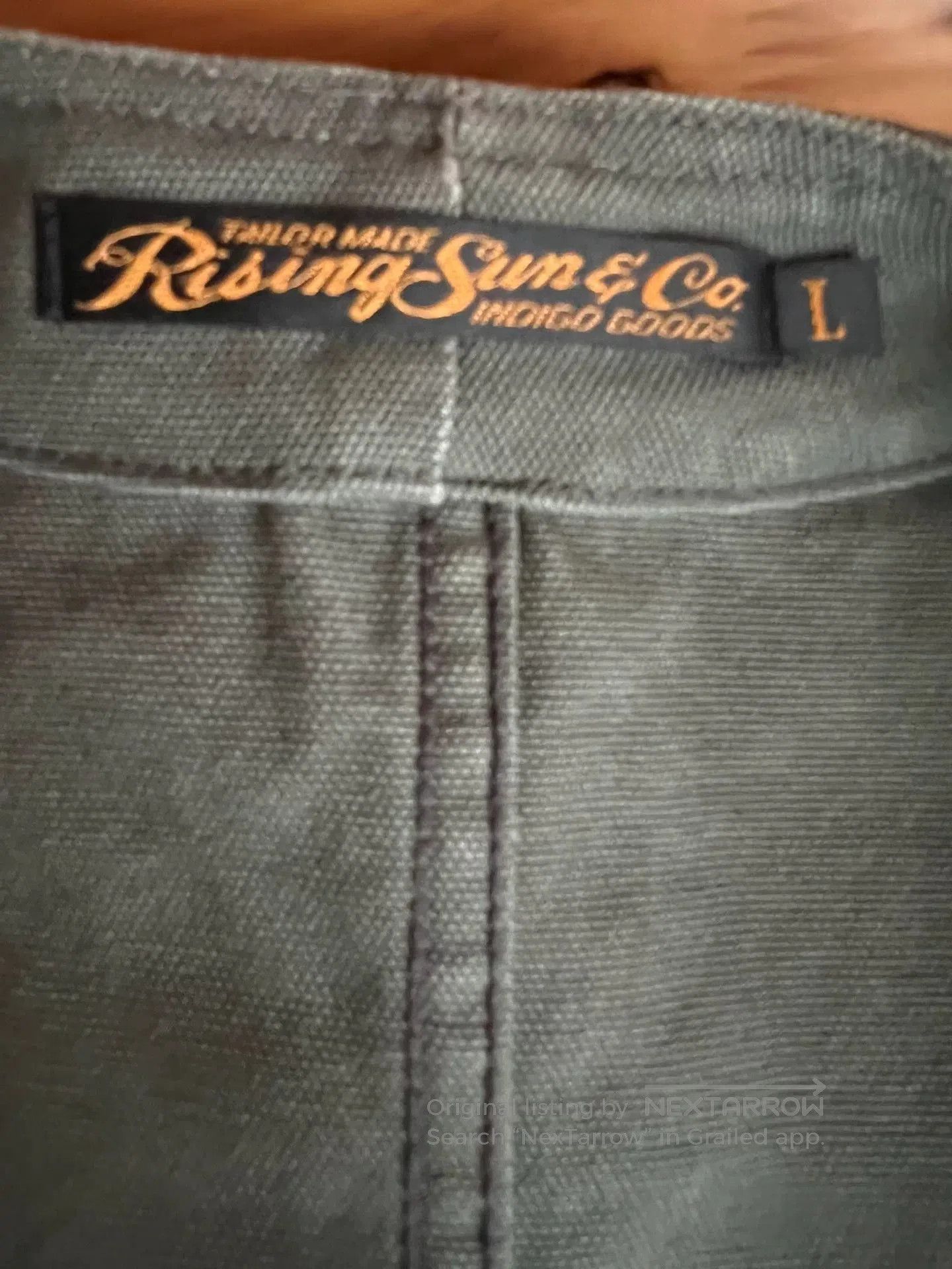 Rising Sun & Co. Rare Canvas Vest by Rising Sun & Co. Size US L / EU 52-54 / 3 - 8 Thumbnail