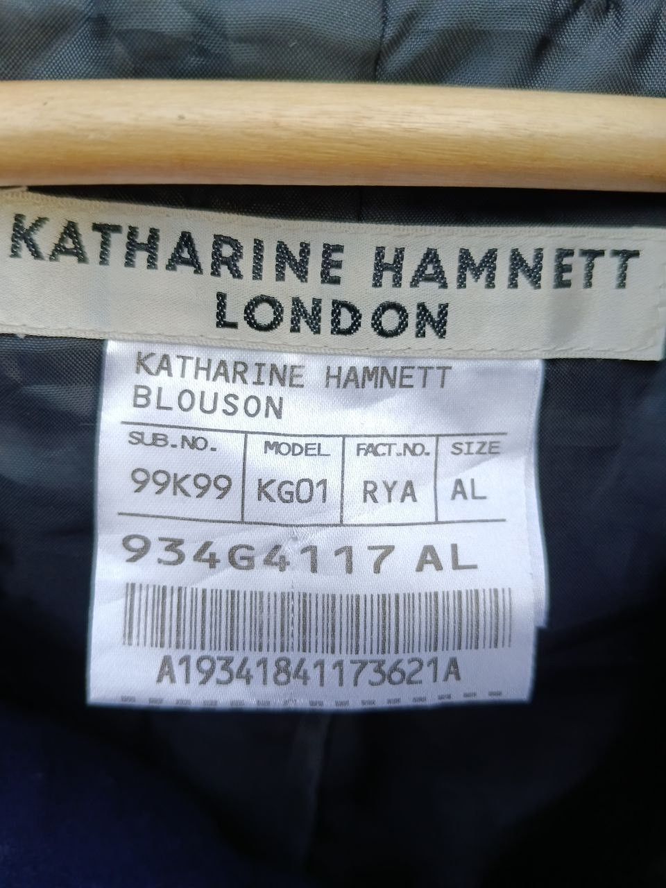 Katharine Hamnett London KATHARINE HAMNET LONDON DOUBLE COLLAR HOODIE WOOL JACKET Size US S / EU 44-46 / 1 - 4 Thumbnail