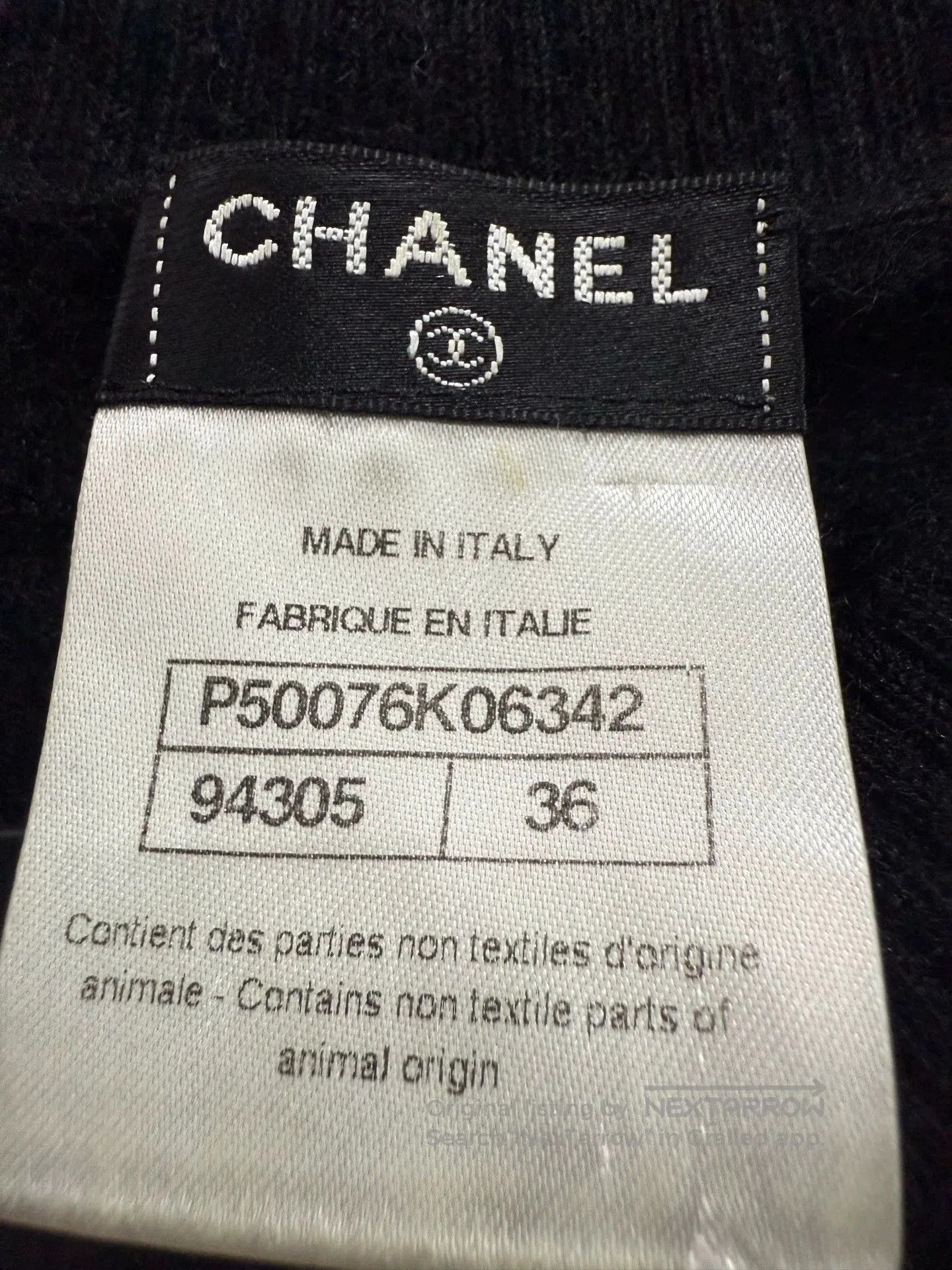 Chanel chanel pearl short sleeve sweater size 36. Size US S / EU 44-46 / 1 - 3 Thumbnail