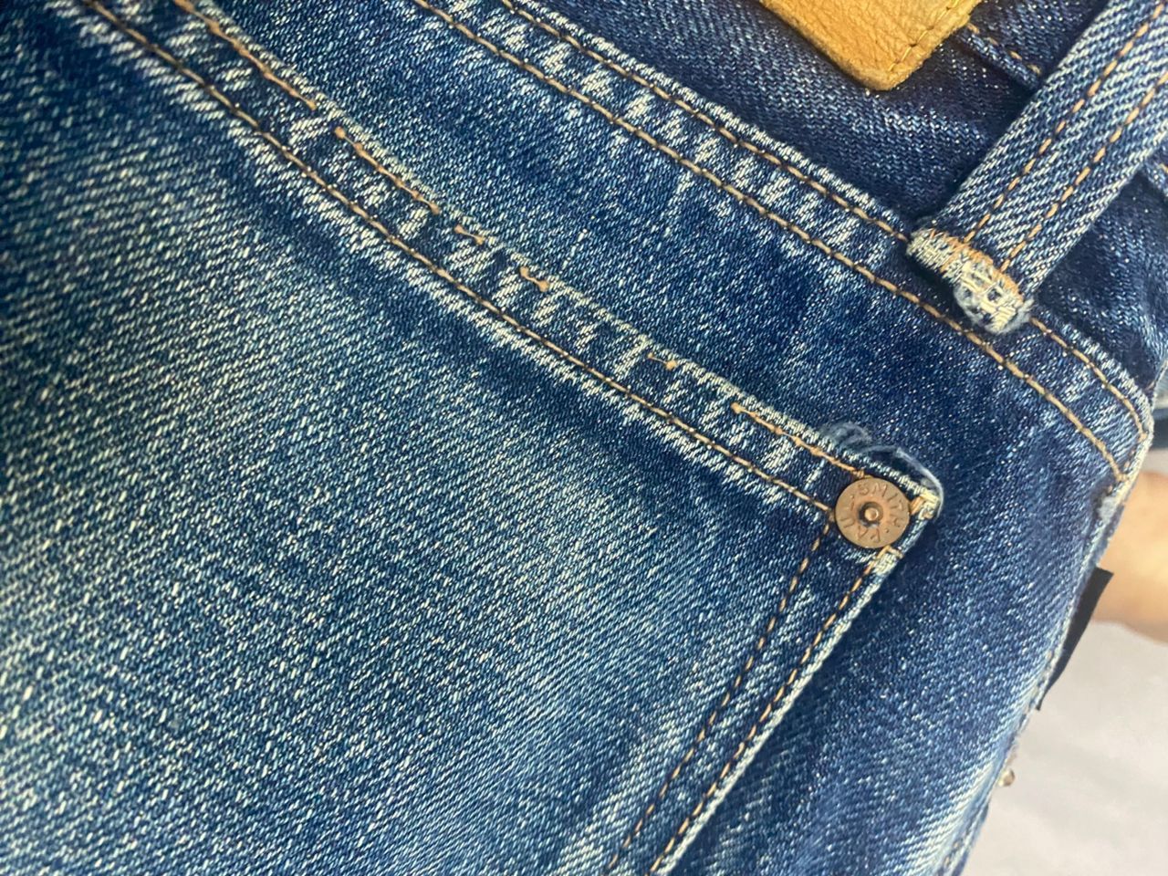 If Six Was Nine Vintage Paul Smith Red Ear Selvegde Distressed Denim Size US 28 / EU 44 - 12 Thumbnail