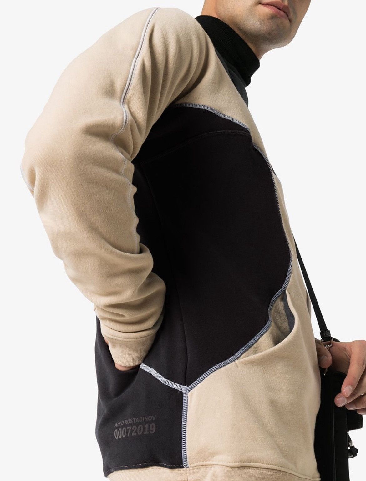 Asics × Kiko Kostadinov Kiko Kostadinov x ASICS 2020 Sweatshirt Beige/Navy Size US M / EU 48-50 / 2 - 3 Thumbnail