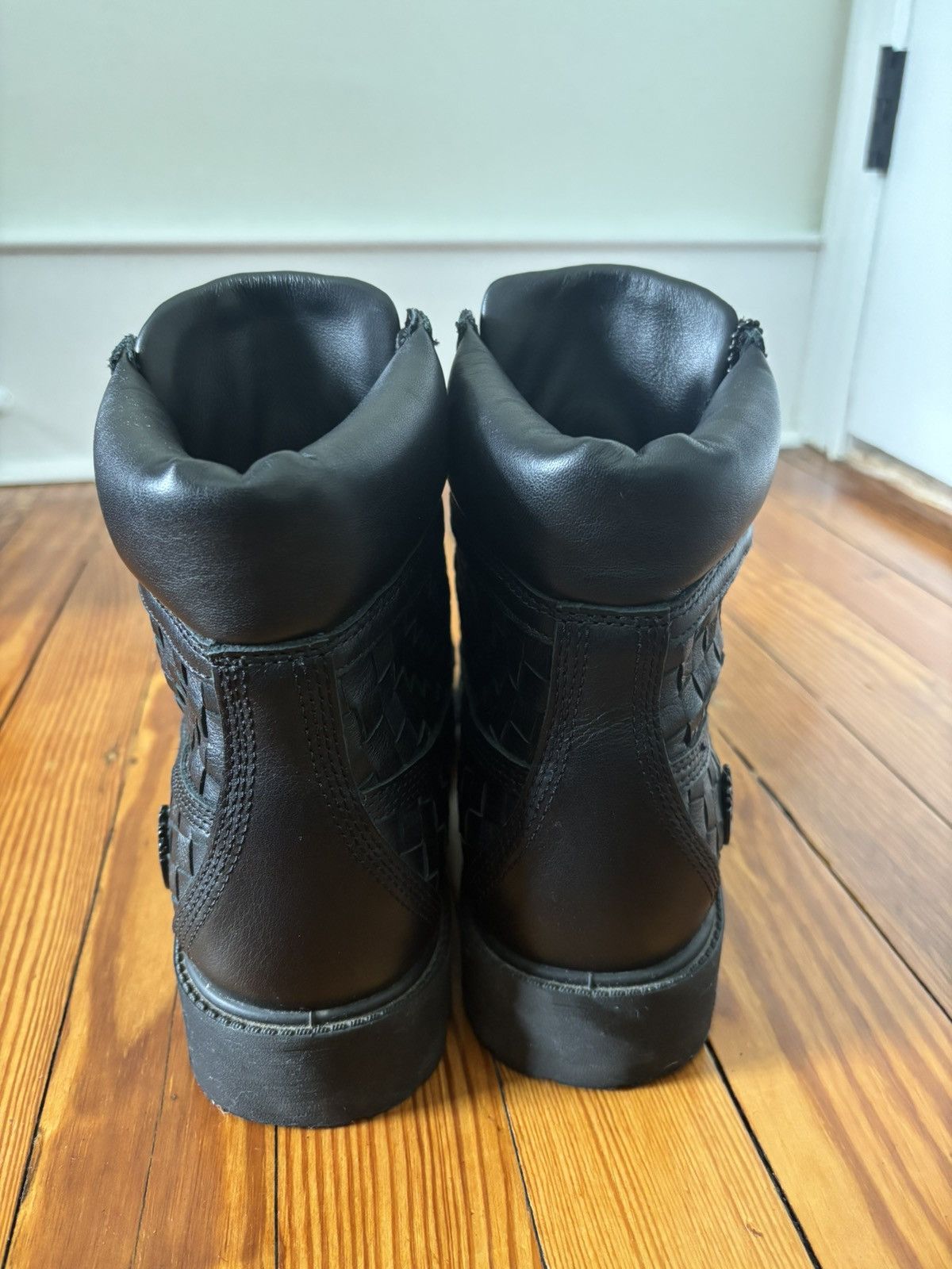 Timberland Timberland premium 6 inch woven boot black sz 8.5 Size US 8.5 / EU 41-42 - 3 Thumbnail