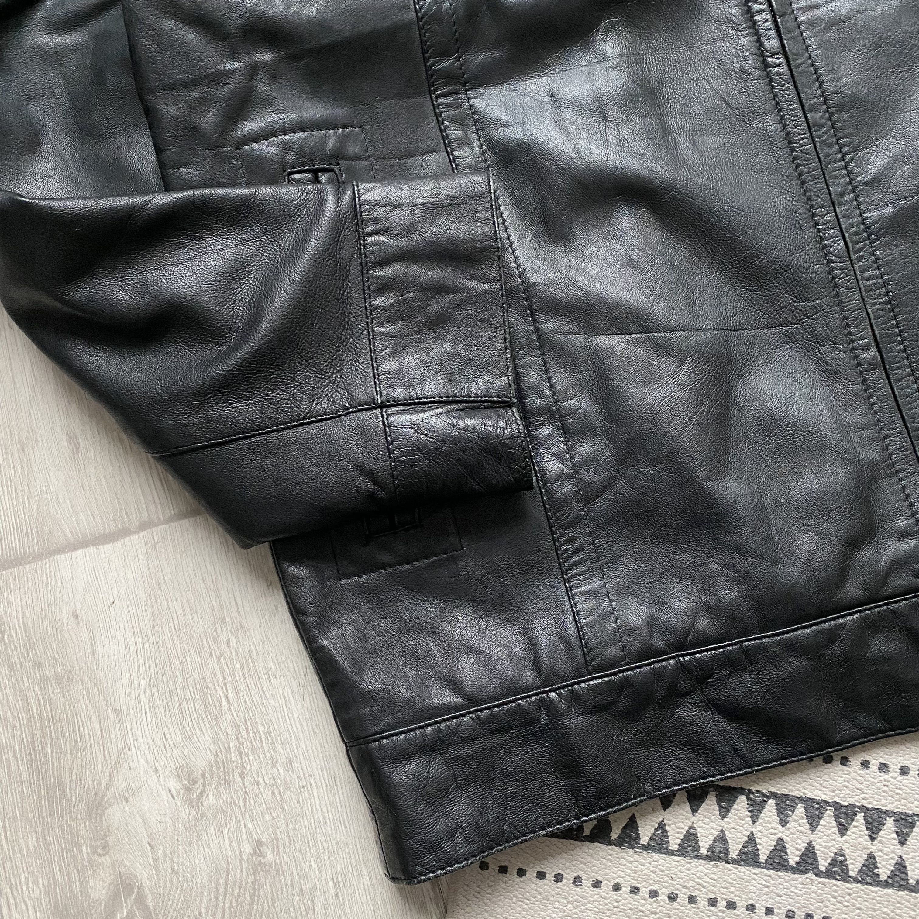 Diesel Vintage 90s Diesel style Real leather jacket Y2K Size US M / EU 48-50 / 2 - 5 Thumbnail