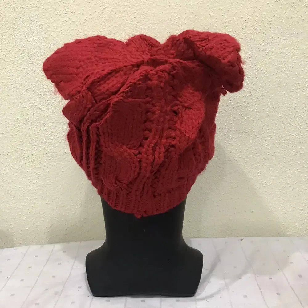 Japanese Brand Japanese Brand Bunny Horn Knit Beanie Hat Size ONE SIZE - 4 Thumbnail