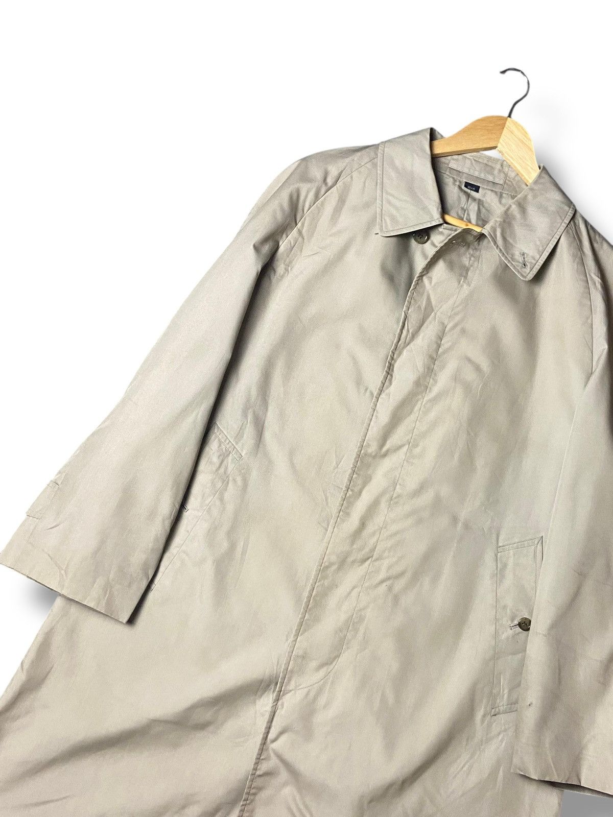 DAKS × Japanese Brand × Vintage DAKS LONDON Hidden Button Long Coat (127) Size US XS / EU 42 / 0 - 5 Thumbnail