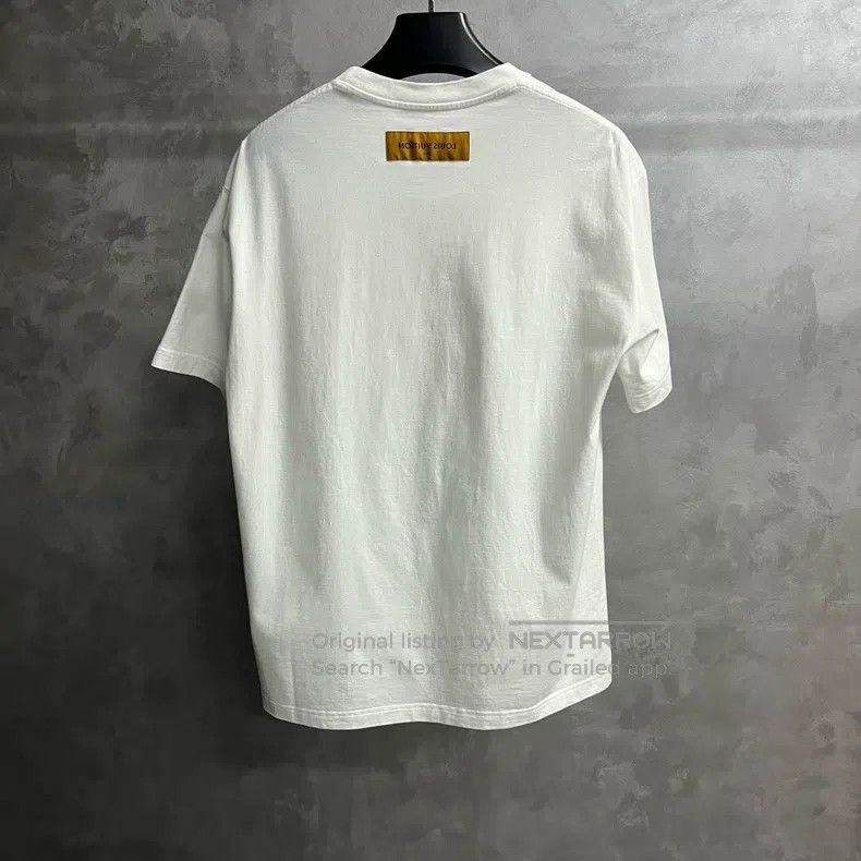 Louis Vuitton Louis Vuitton White Logo Graffiti Short Sleeve Size US L / EU 52-54 / 3 - 5 Thumbnail