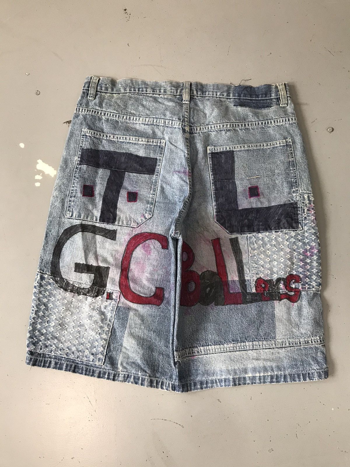 JNCO × Southpole × Vintage Crazy customized vintage Southpole jort Size US 39 - 2 Thumbnail