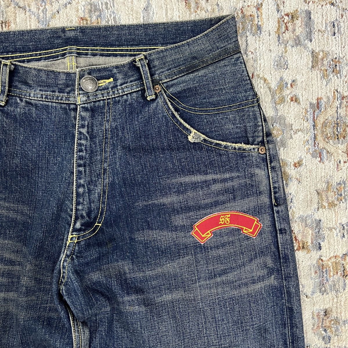 Sasquatchfabrix Vintage Sasquatchfabrix Logo Patch Denim Size US 34 / EU 50 - 3 Thumbnail