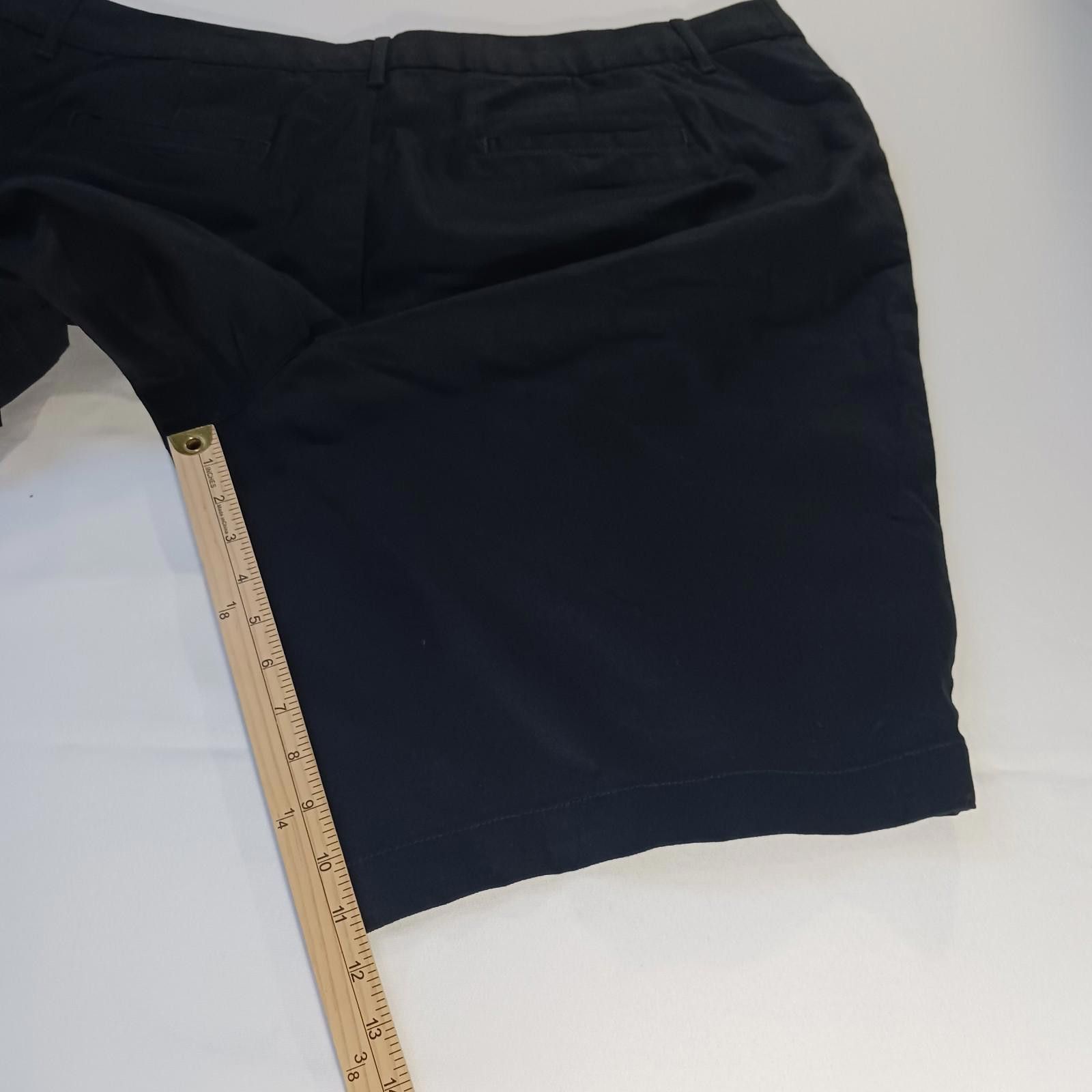 St. Johns Bay St John's Bay Womens Black Bermuda Shorts Size 24W (44×11.5) Size 42" / US 20 - 8 Thumbnail