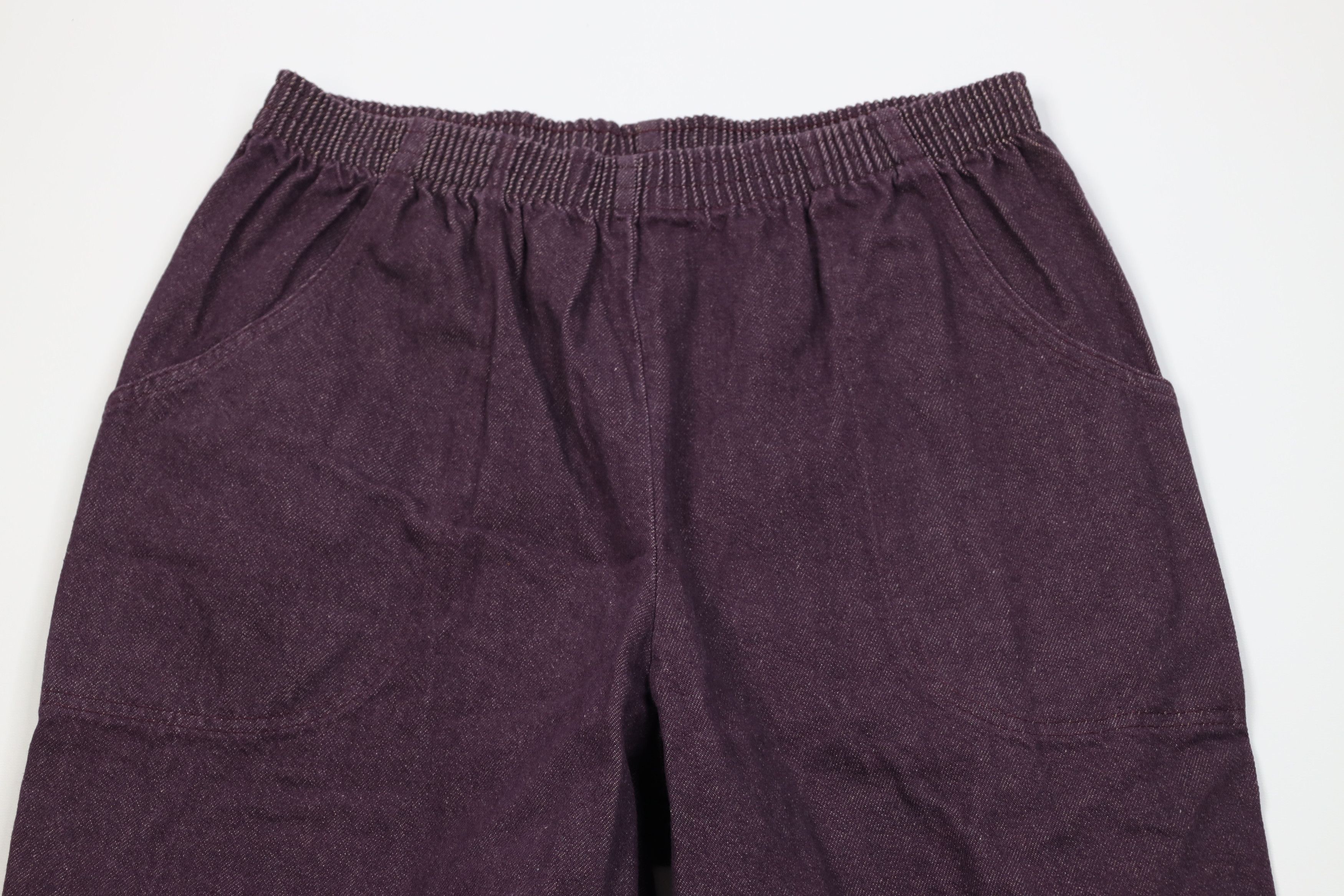 Vintage Vintage 90s Streetwear Utility Denim Jeans Purple USA Size 40" / US 18 - 2 Thumbnail