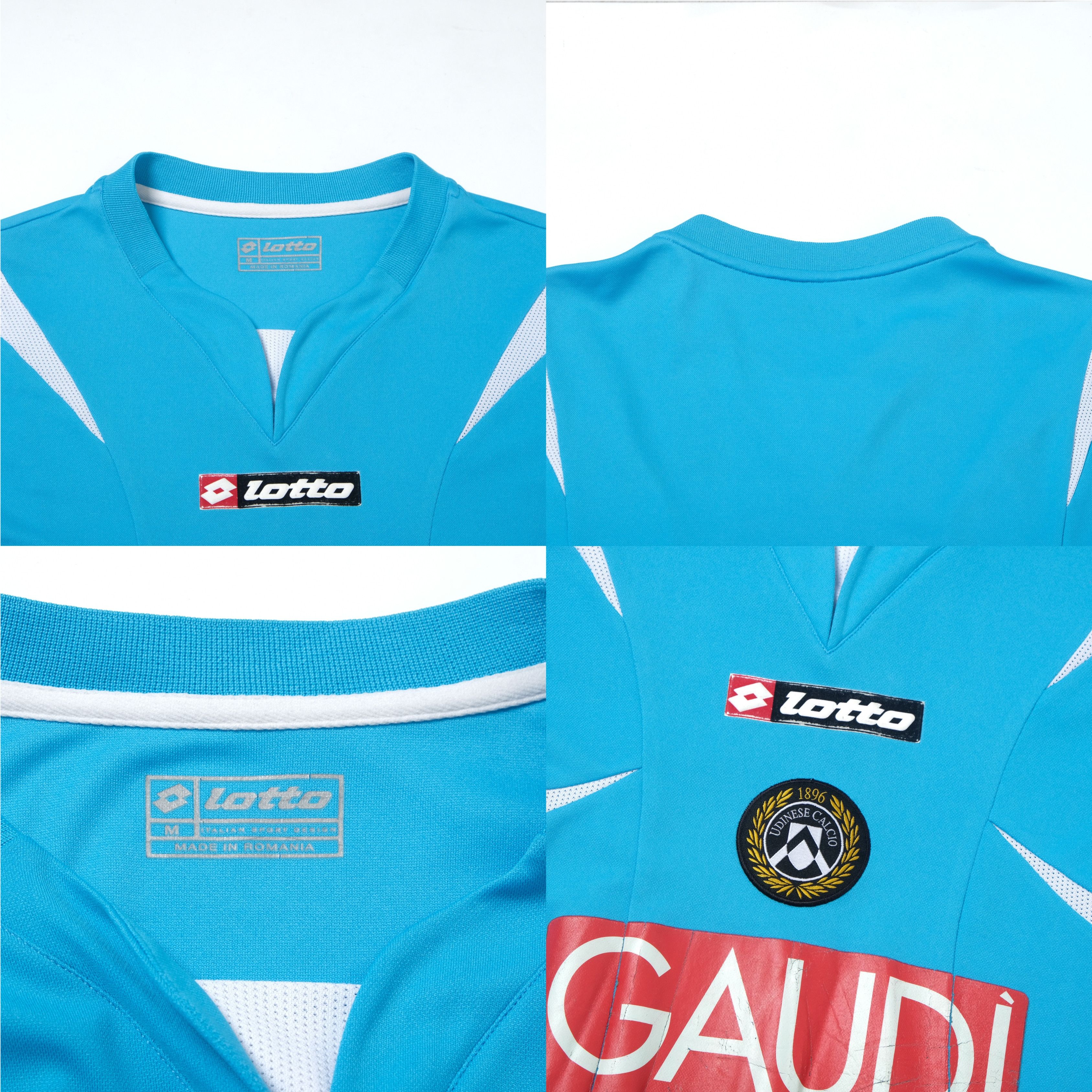 Lotto Sport 2006/07 Udinese Third Shirt Lotto (M) Size US M / EU 48-50 / 2 - 4 Thumbnail