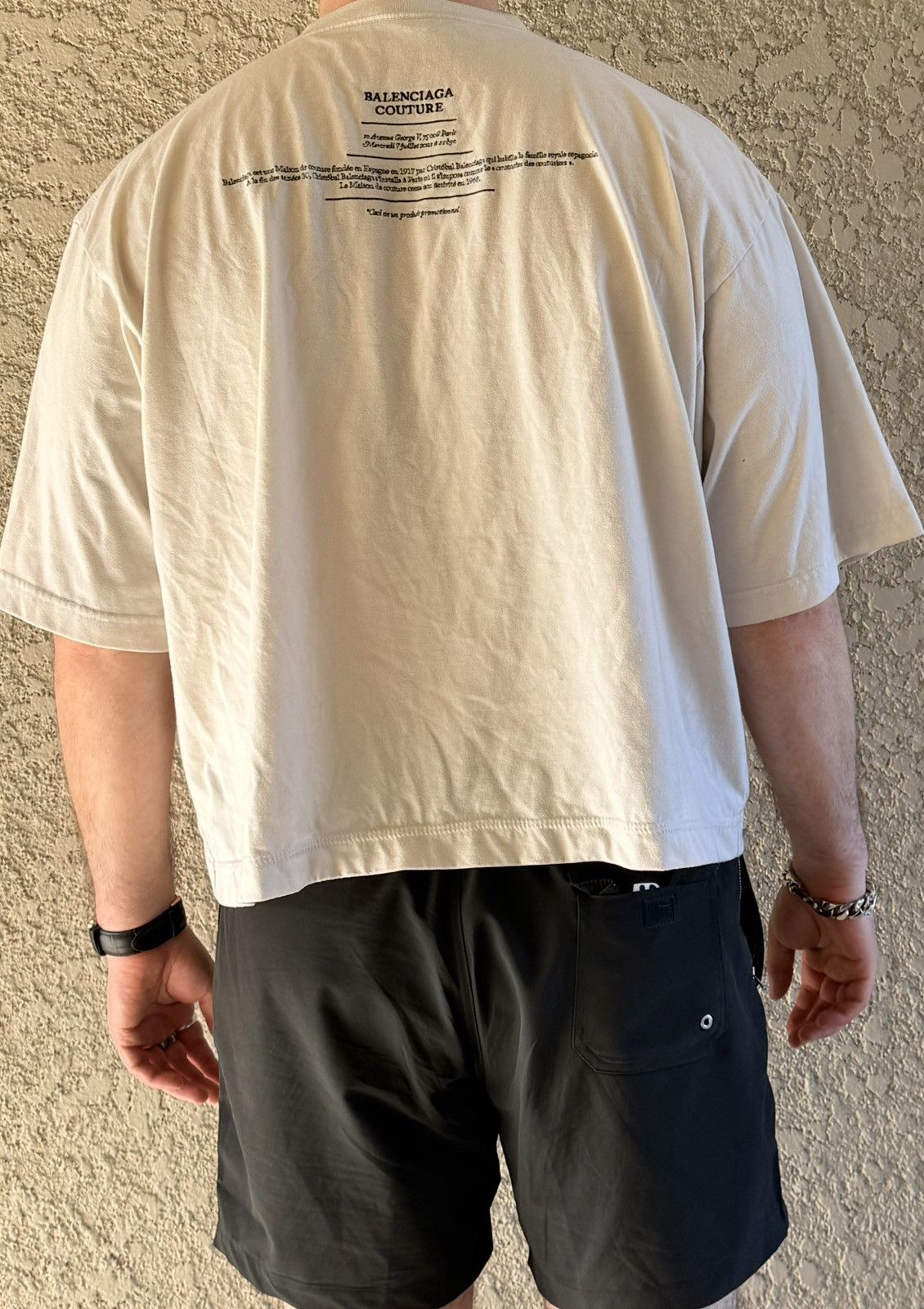 Balenciaga [Relisting at $350 in 48 hours] Balenciaga Couture t-shirt Size US S / EU 44-46 / 1 - 4 Thumbnail
