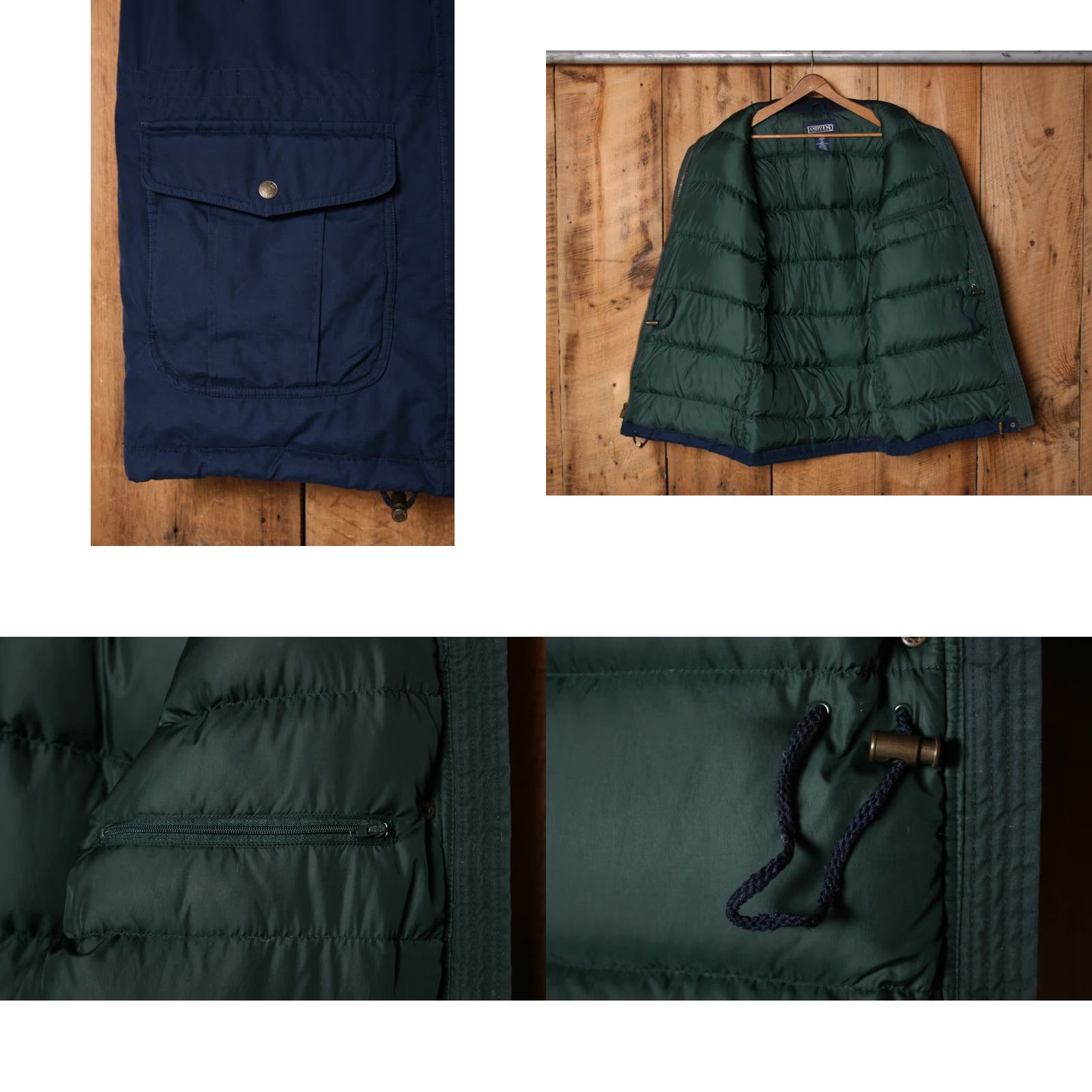 Lands' End VINTAGE Lands' End Blue Goose Down Parka Coat Women M/L Size M Regular Down Winter Coat XS? No. Size M / US 6-8 / IT 42-44 - 8 Thumbnail