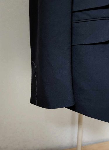 Tom Ford o1sm1stk0824 O'Connor Black Solid Two Piece Suit in Black Size US L / EU 52-54 / 3 - 3 Thumbnail
