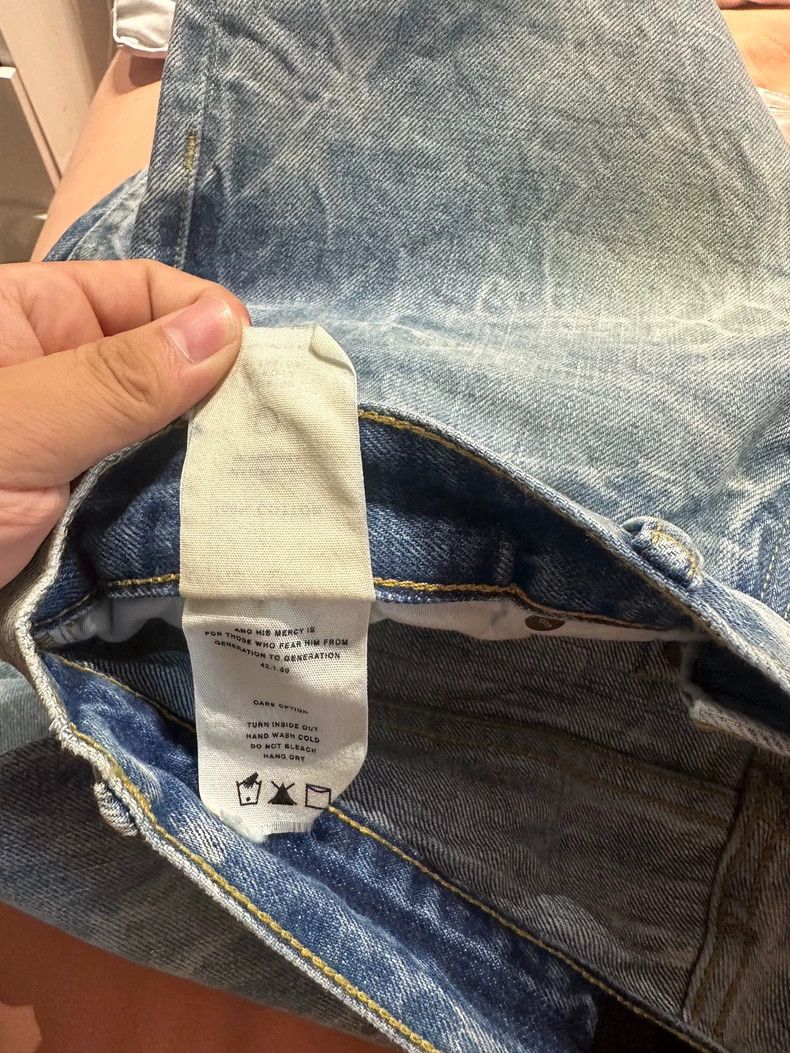 Fear of God Fear of God Blue water corrugated jeans Size US 31 - 7 Thumbnail