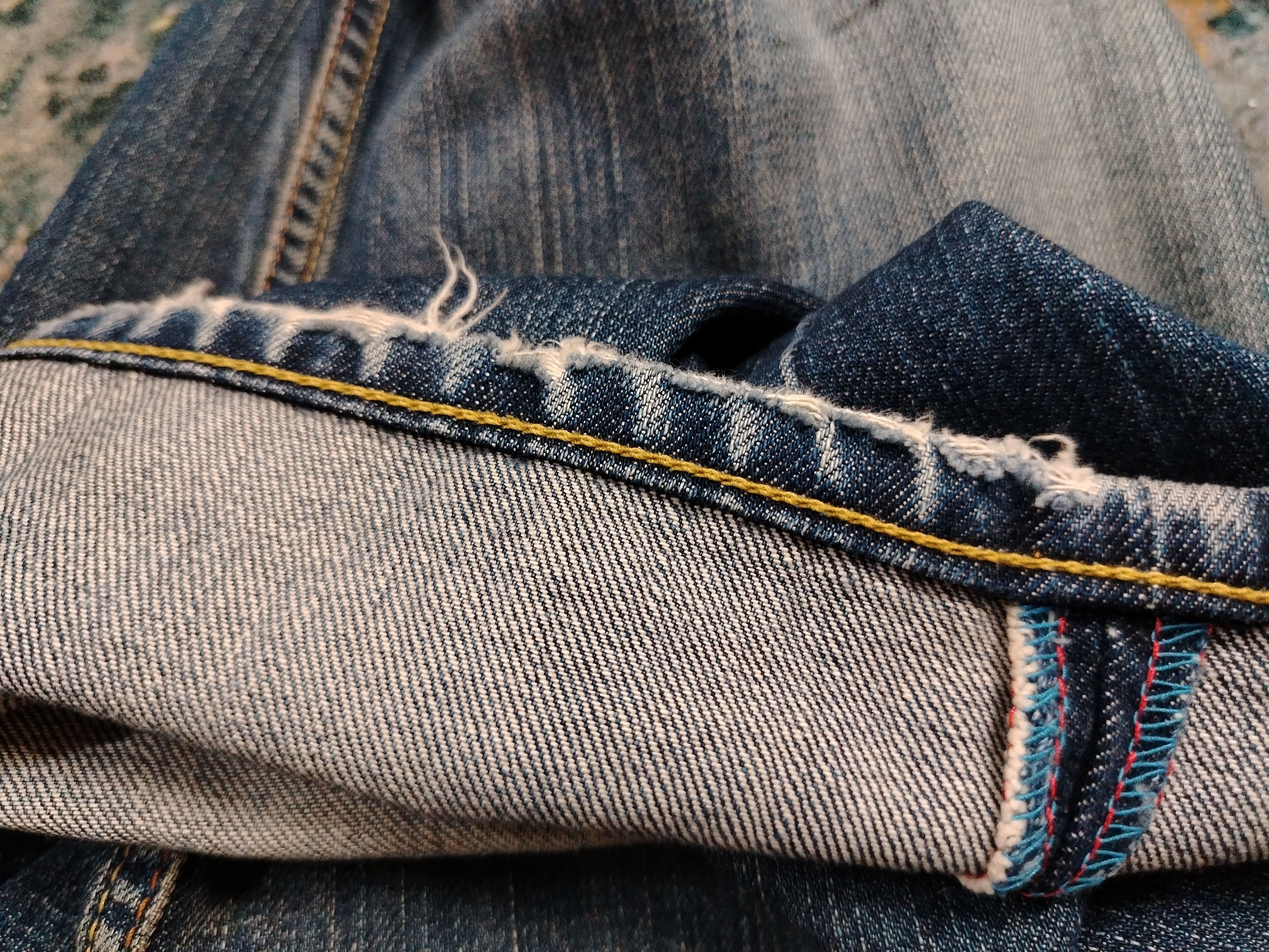Levi's Levis 709 Distressed and ripped jeans Size US 38 / EU 54 - 3 Thumbnail