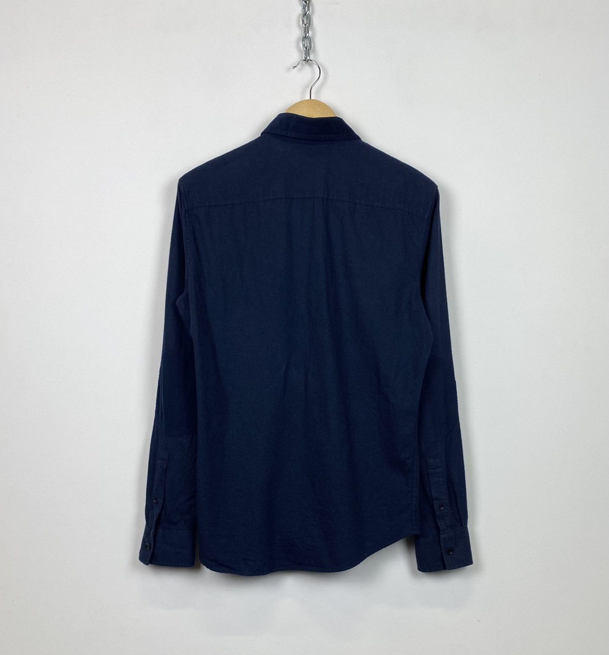 Armani Armani Exchange Fitted Casual Shirt Buttons-Up Luxury Brand Size US M / EU 48-50 / 2 - 11 Thumbnail